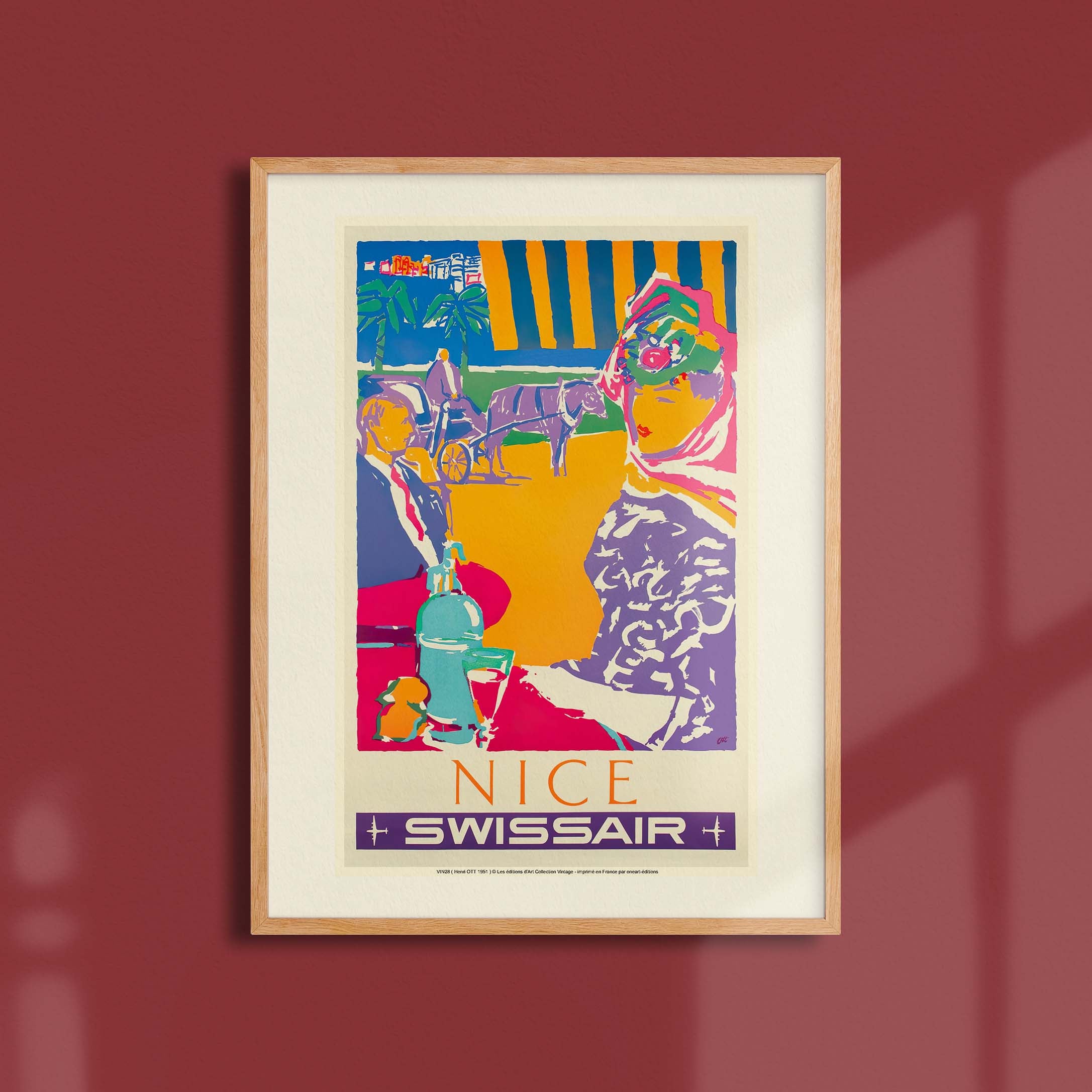Affiche publicité vintage - Nice-oneart.fr