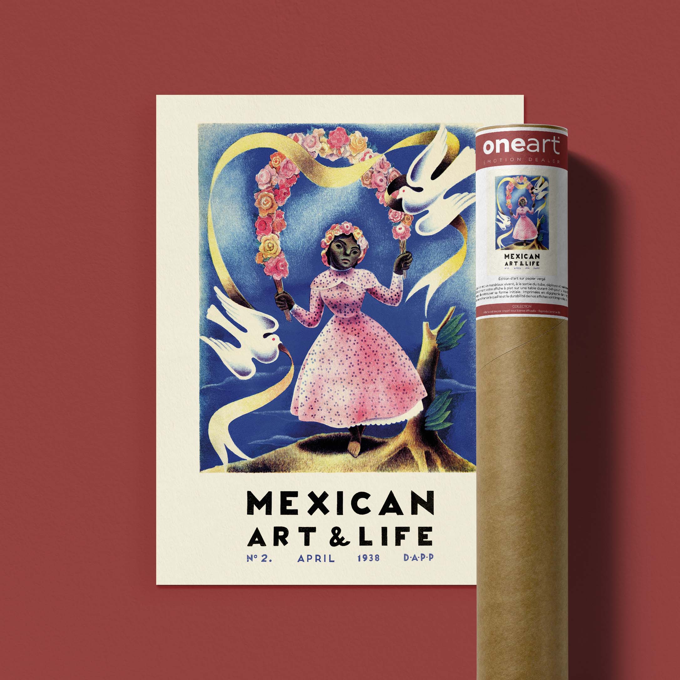 Affiche Mexican Art & Life - N° 2-oneart.fr