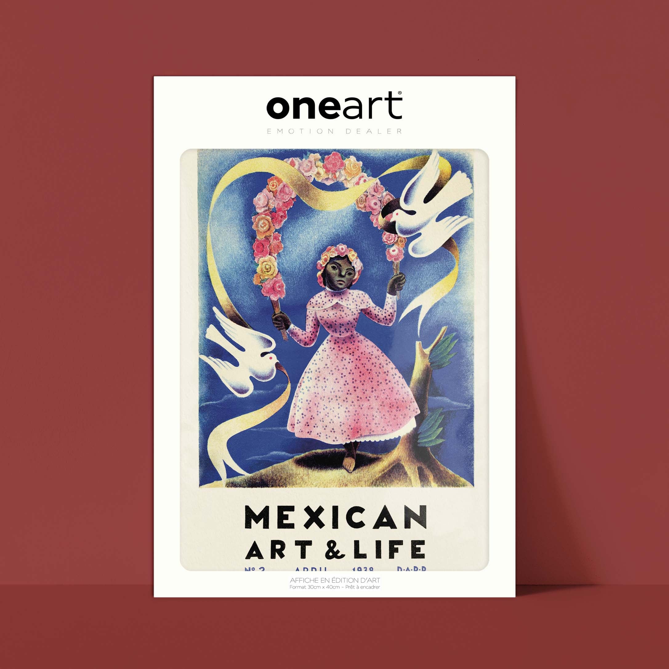Affiche Mexican Art & Life - N° 2-oneart.fr