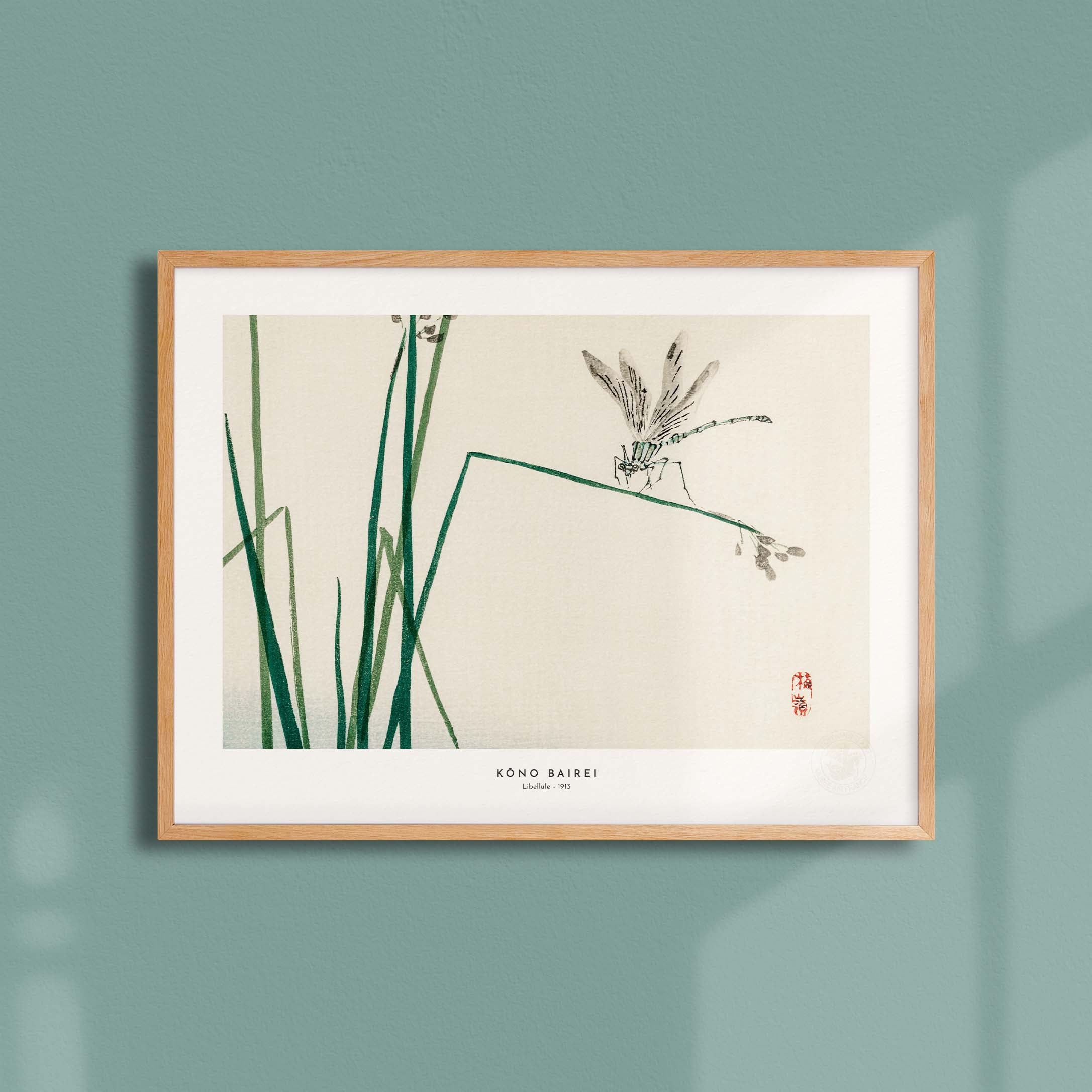 Estampe japonaise - Libellule-oneart.fr