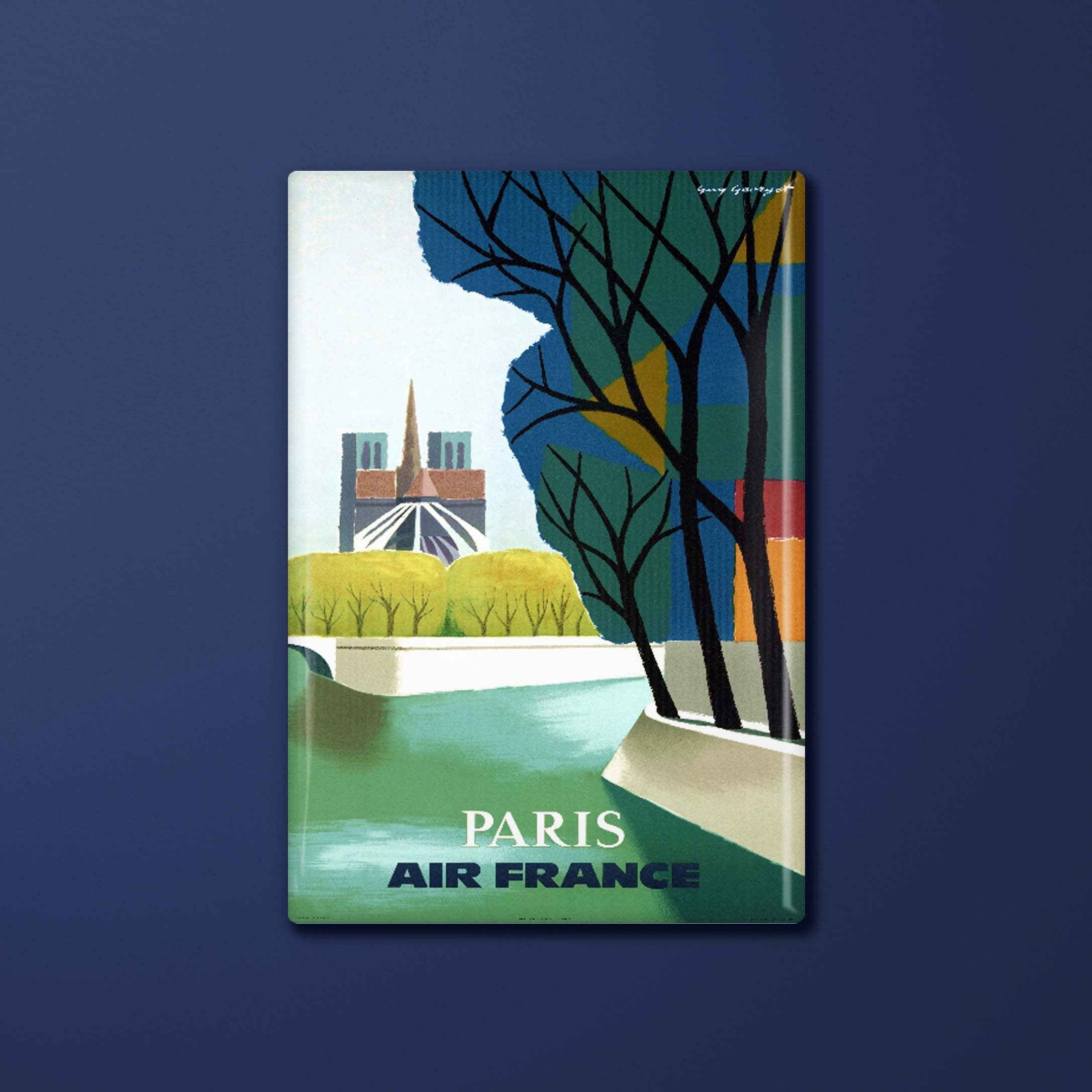 Magnet Air France Legend Paris, Notre-Dame