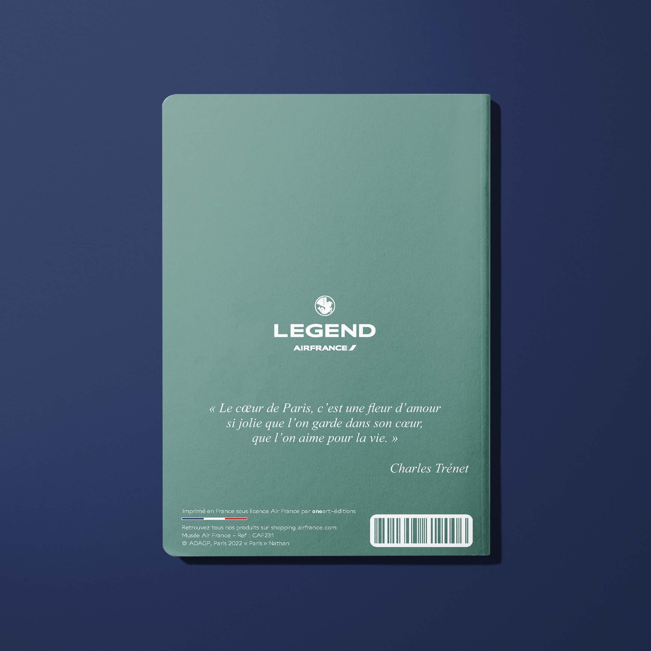 Carnet Air France Legend Paris, île Saint-Louis