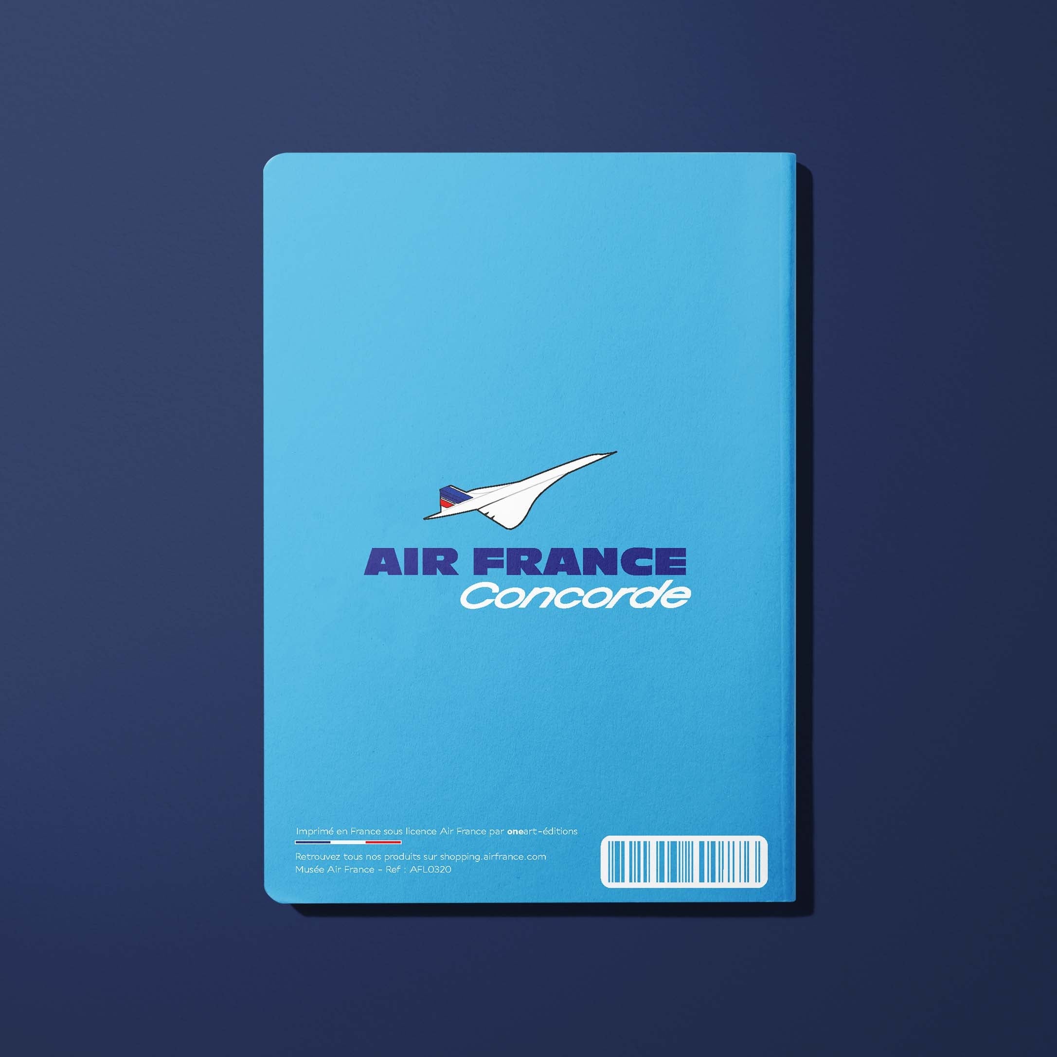 Air France Legend Concorde Timeline Notebook