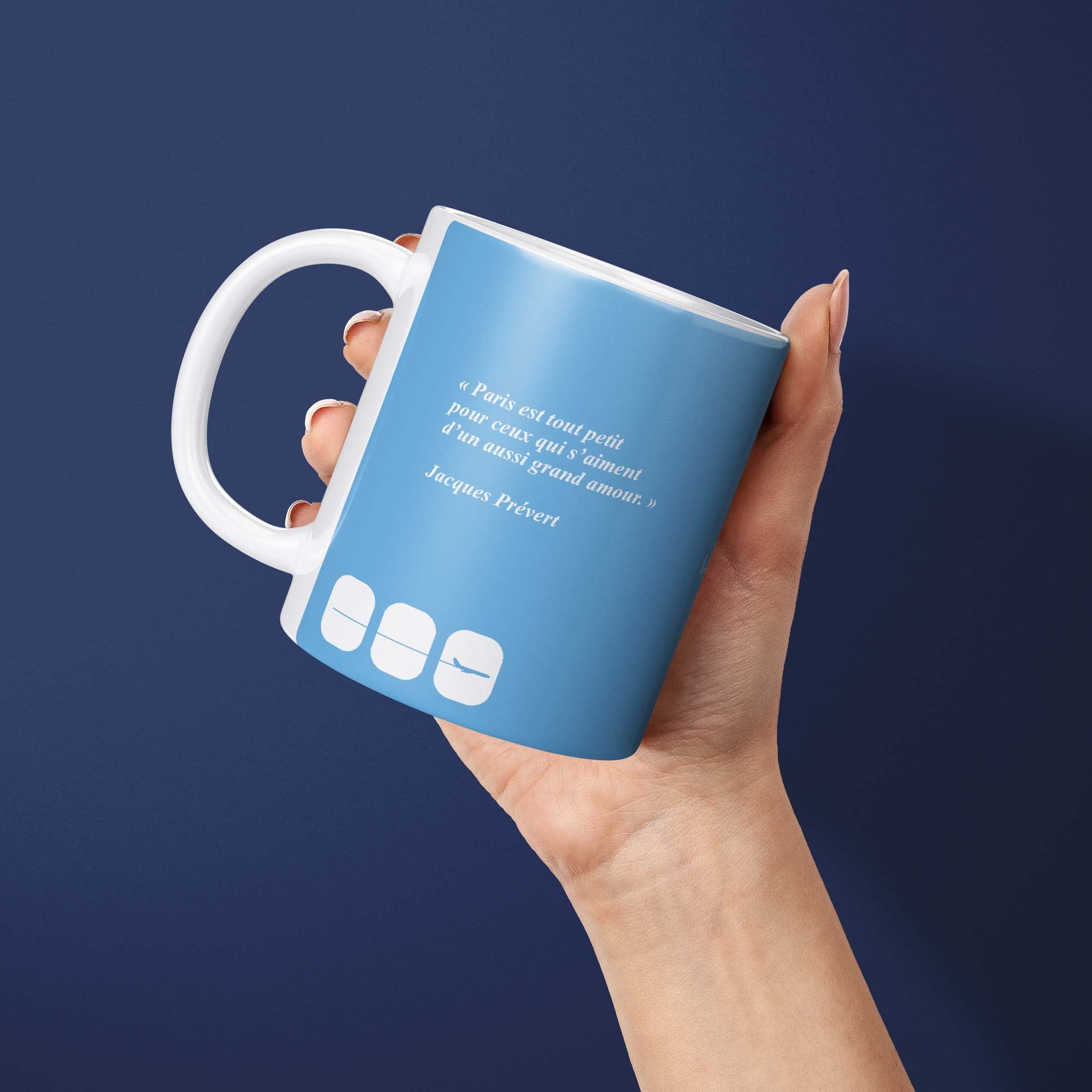 Mug Air France Legend Paris, Tour Eiffel et colombe