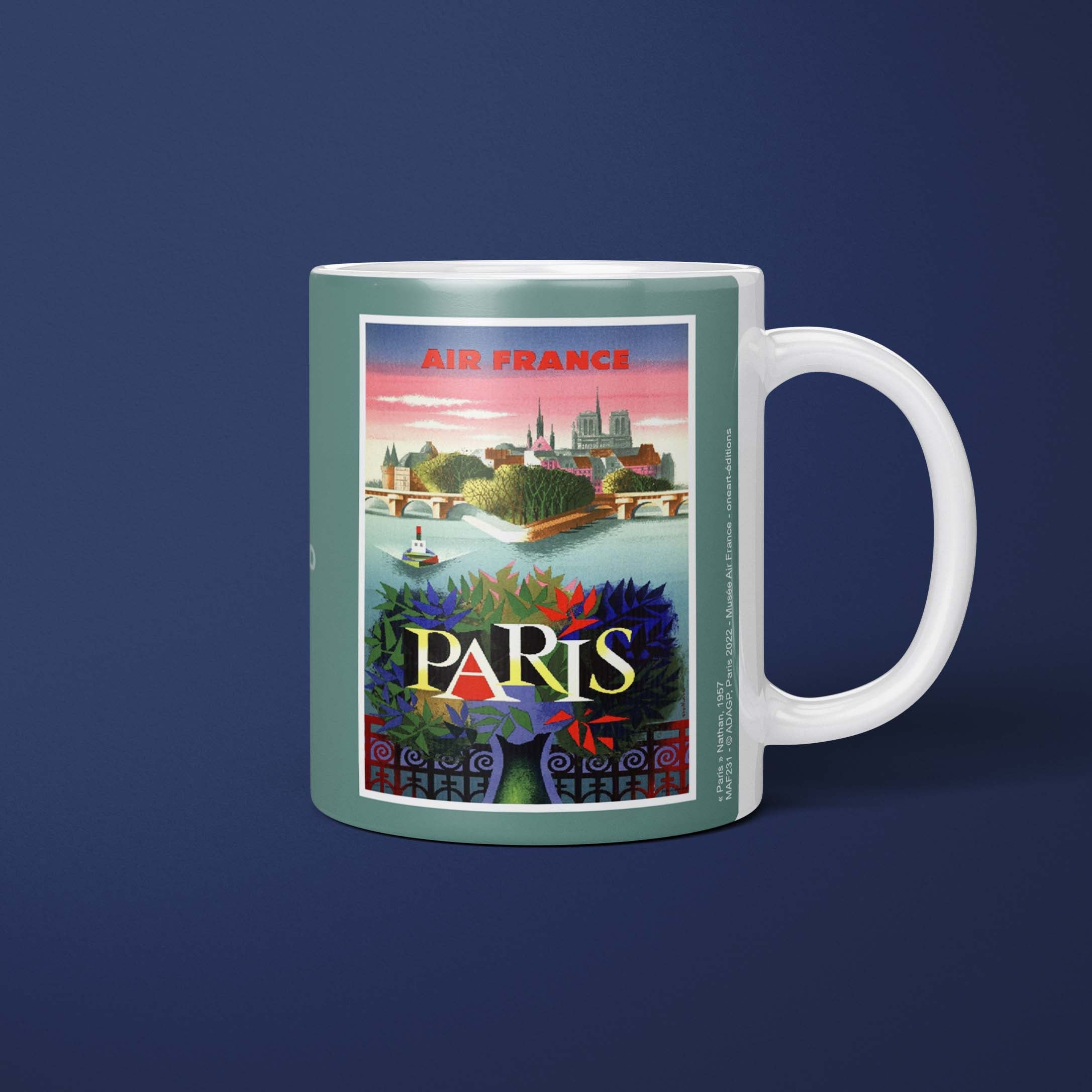 Tazza Air France Legend Parigi, Île Saint-Louis