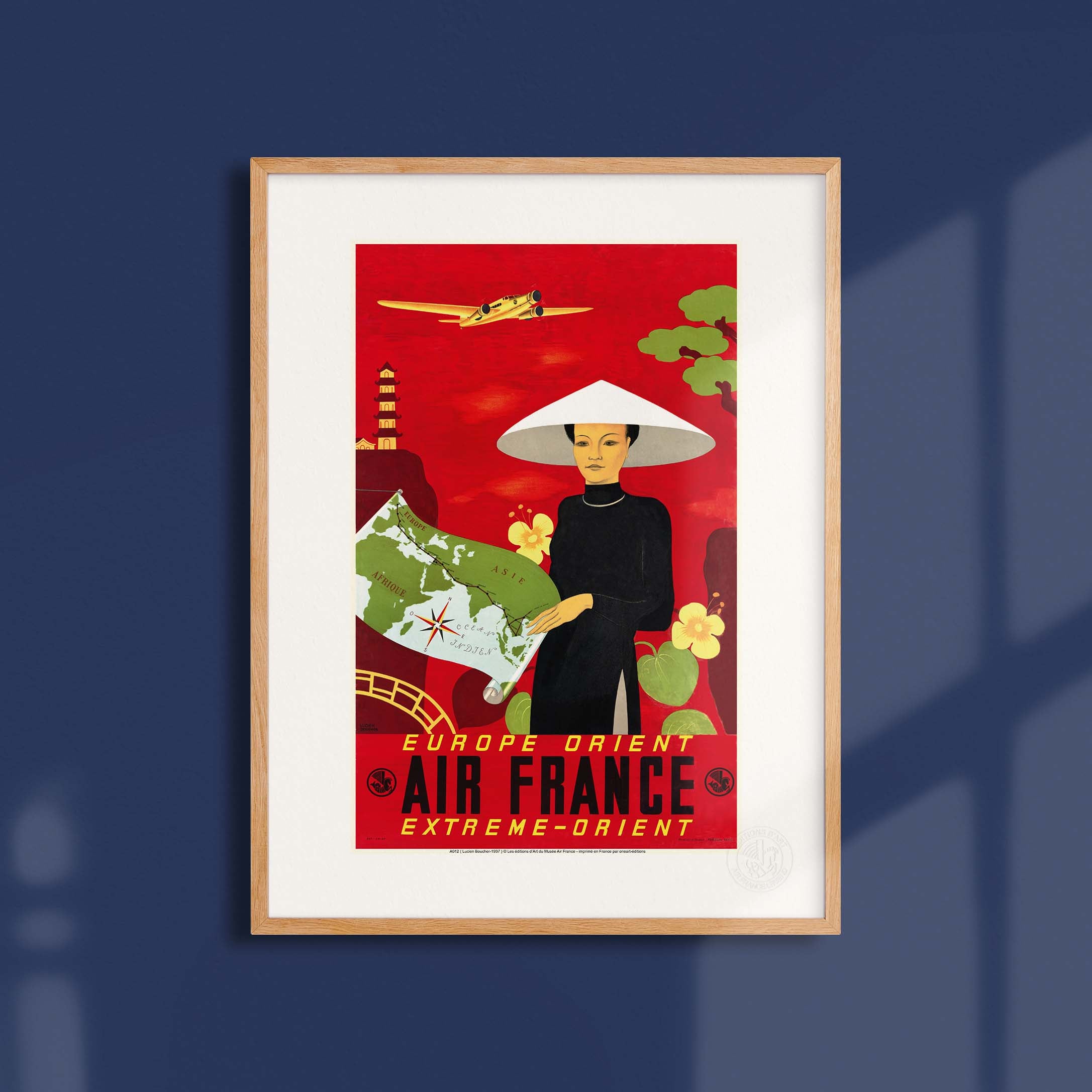 Air France Poster - Eastern Europe