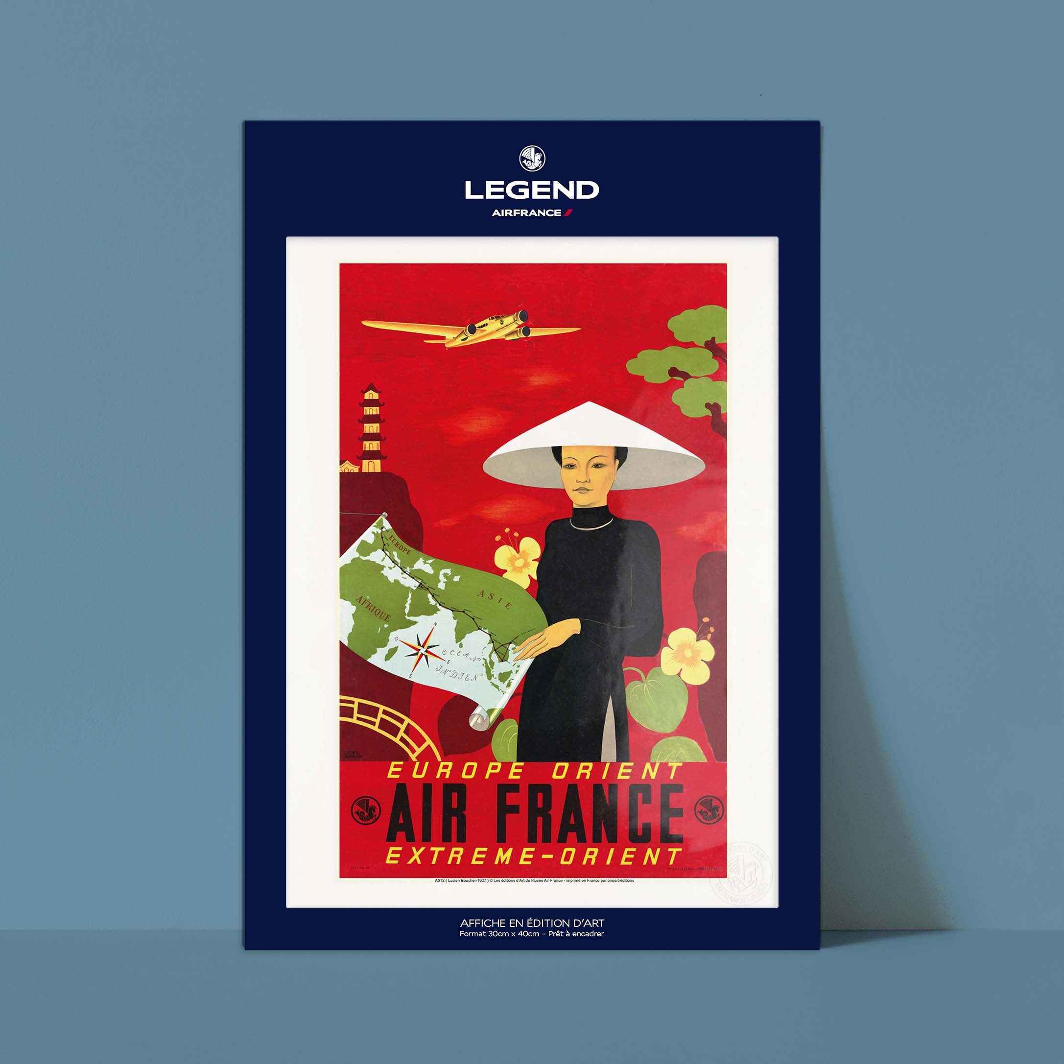 Air France Poster - Eastern Europe