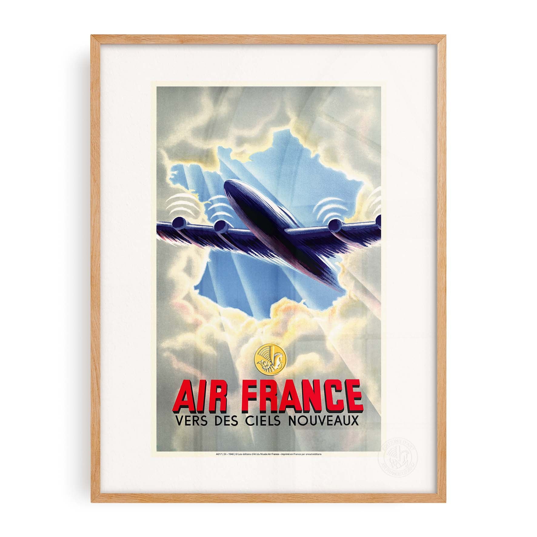 Air France poster - Towards new skies