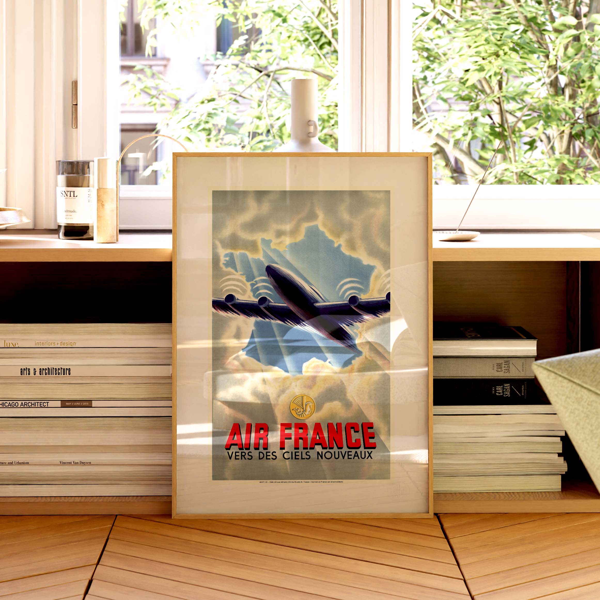 Air France poster - Towards new skies