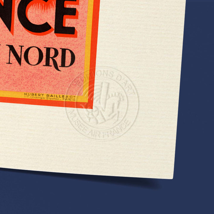 Affiche Air France - Amérique du Nord