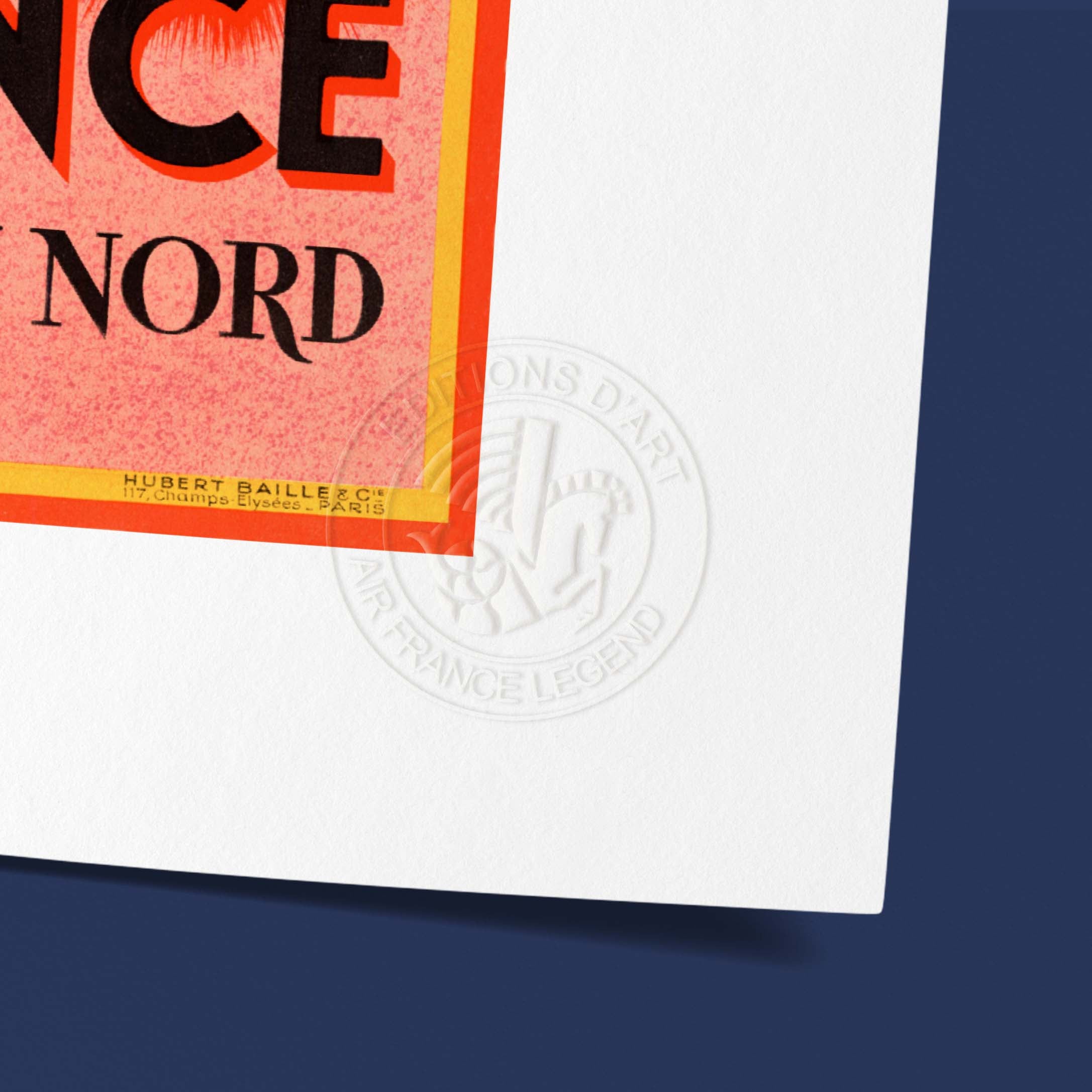 Affiche Air France - Amérique du Nord