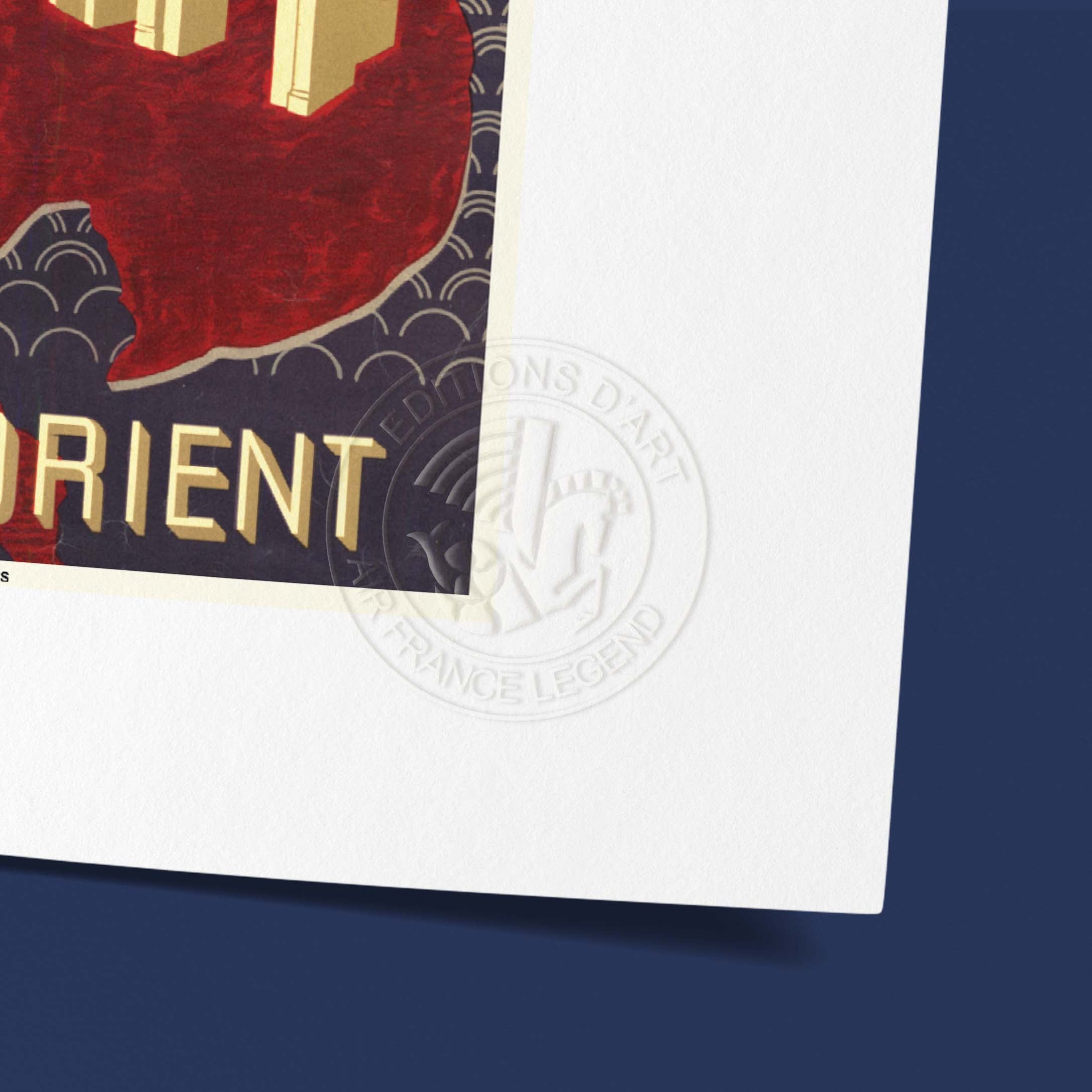 Air France poster - Orient Far East