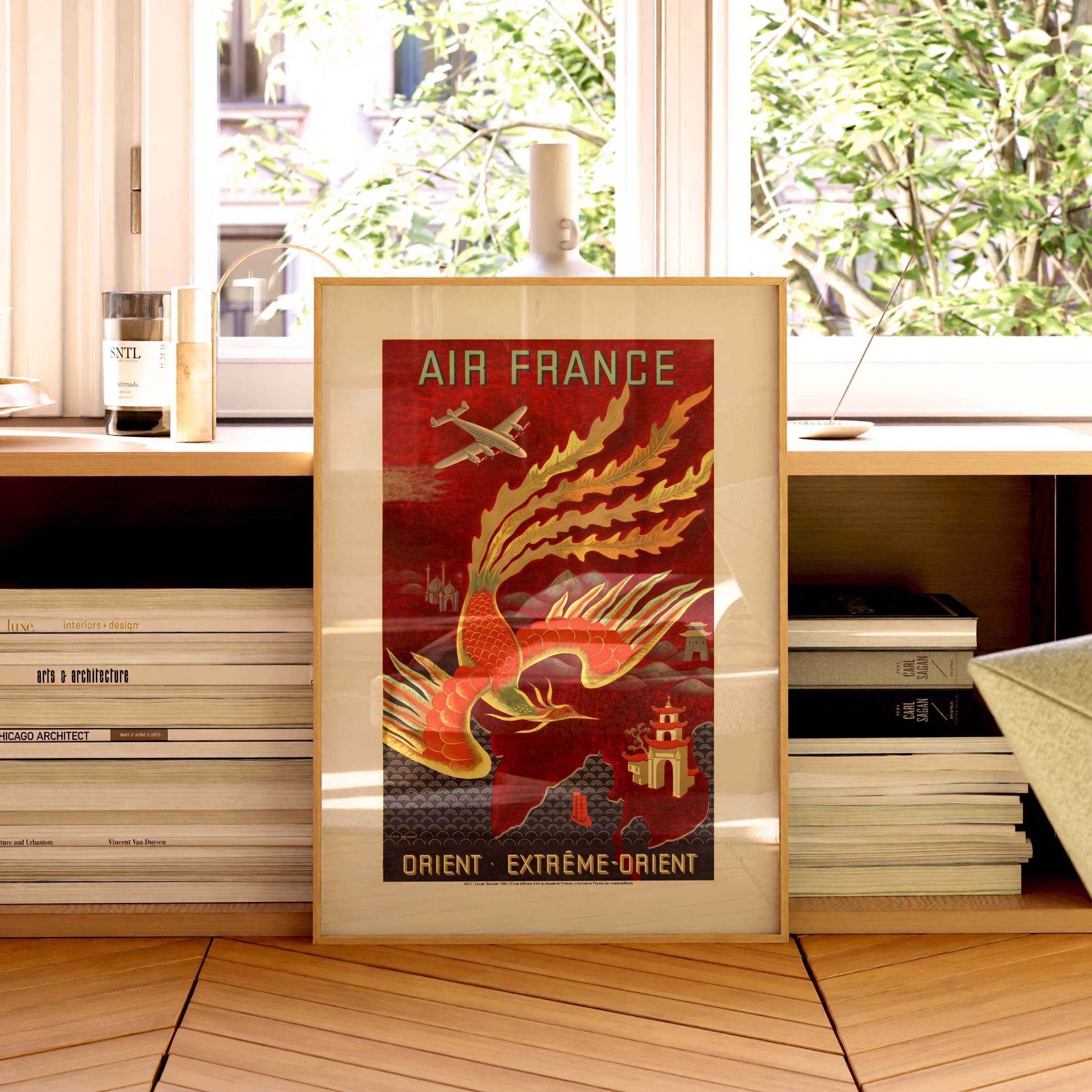 Affiche Air France - Orient Extrême Orient-oneart.fr
