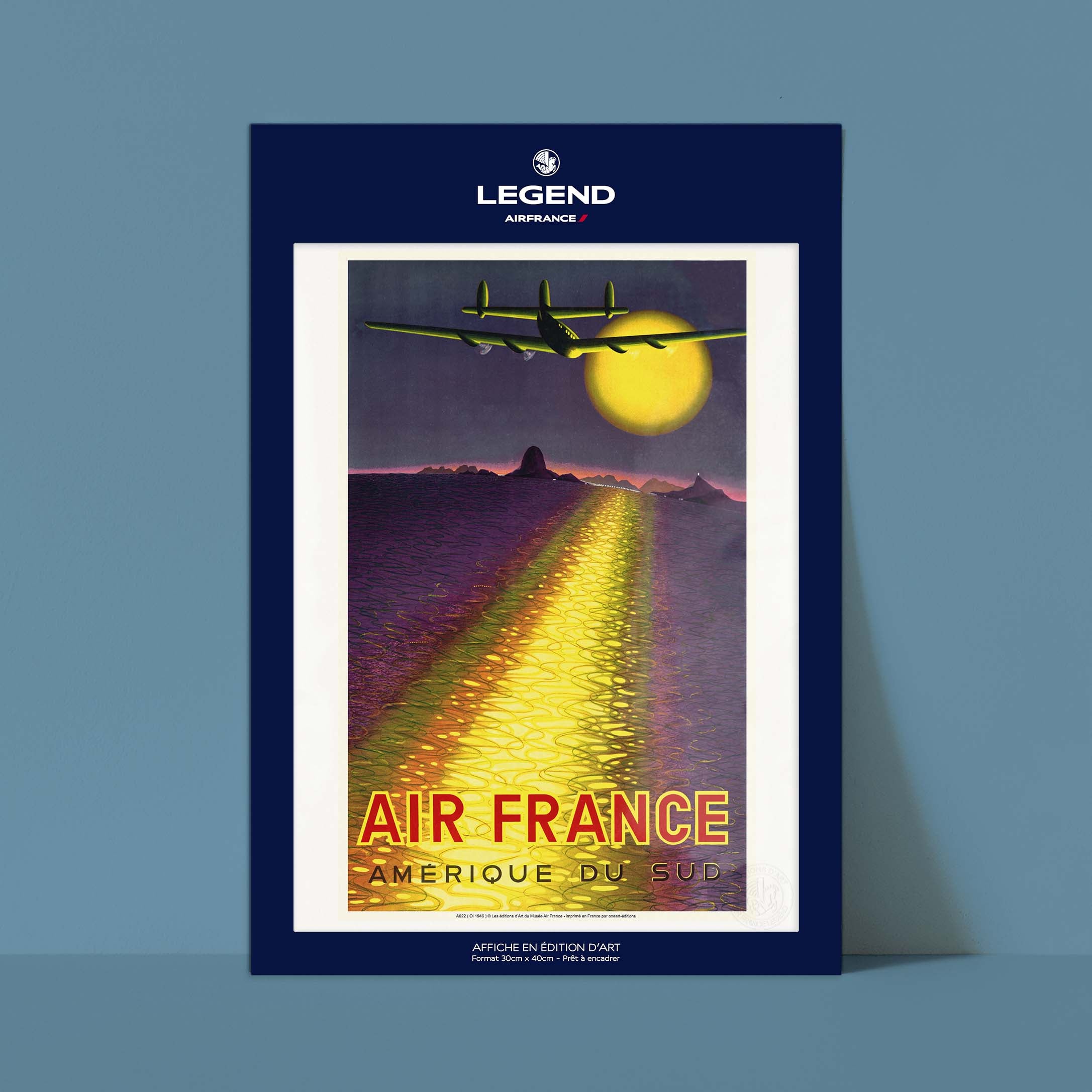 Air France poster - South America