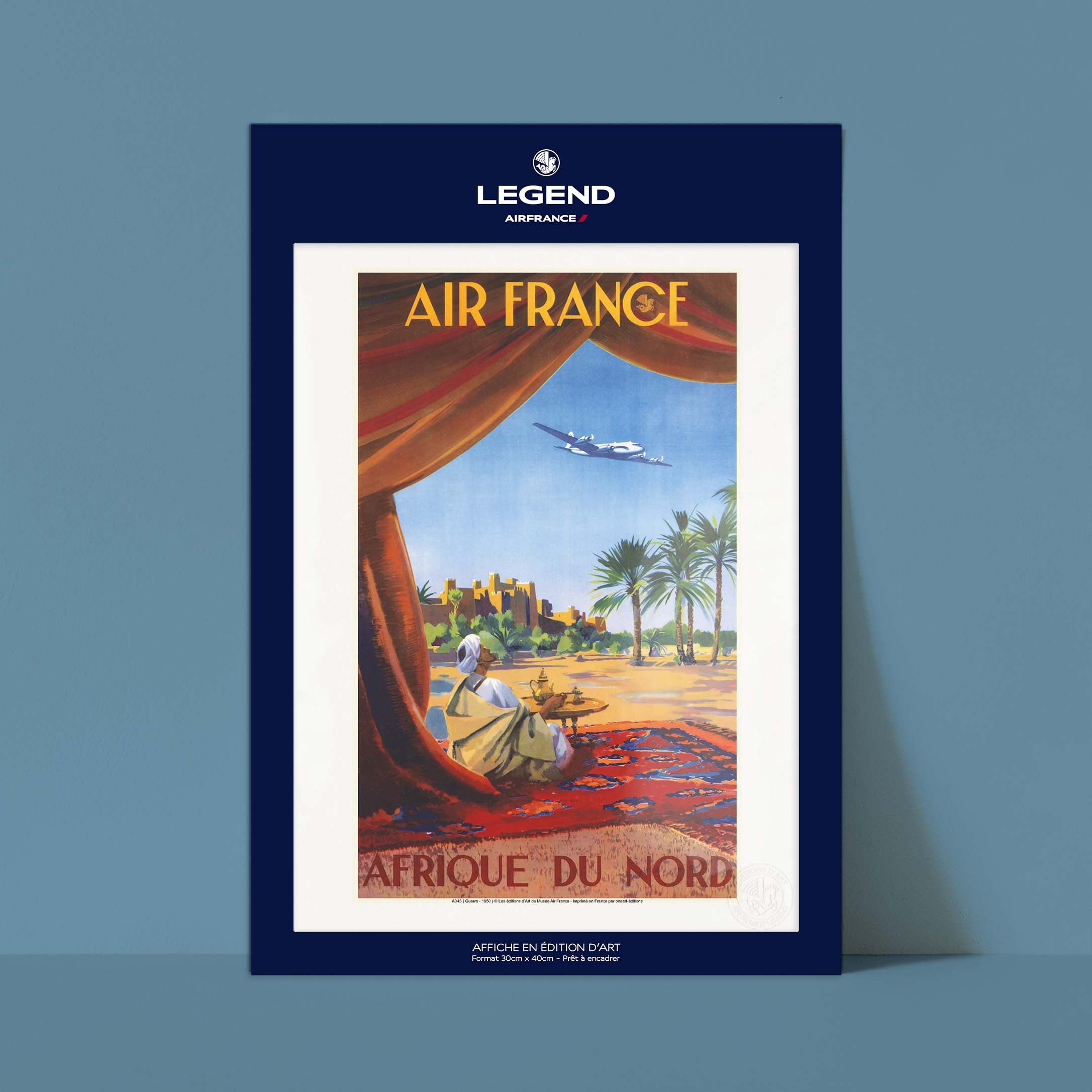 Air France poster - North Africa