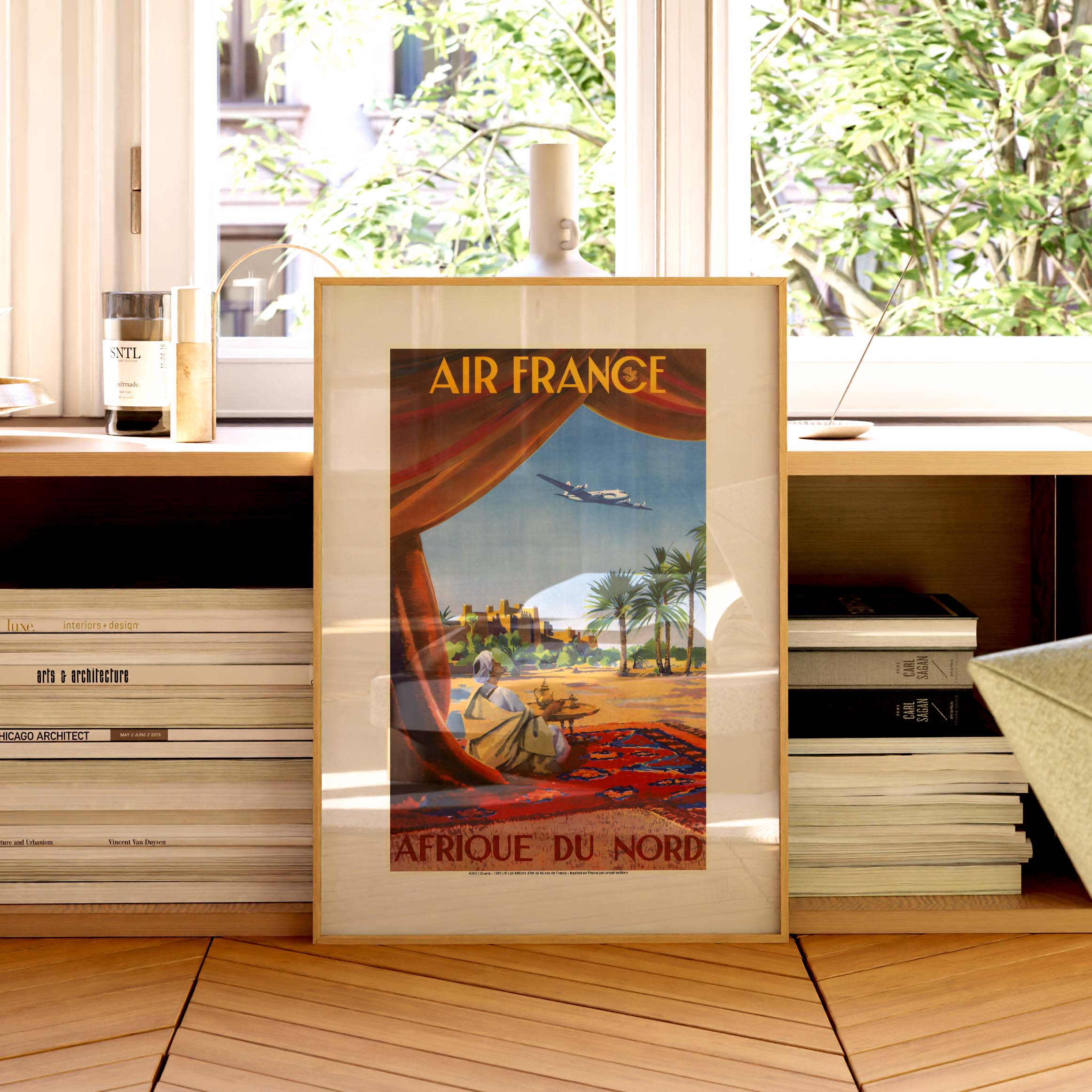 Air France poster - North Africa