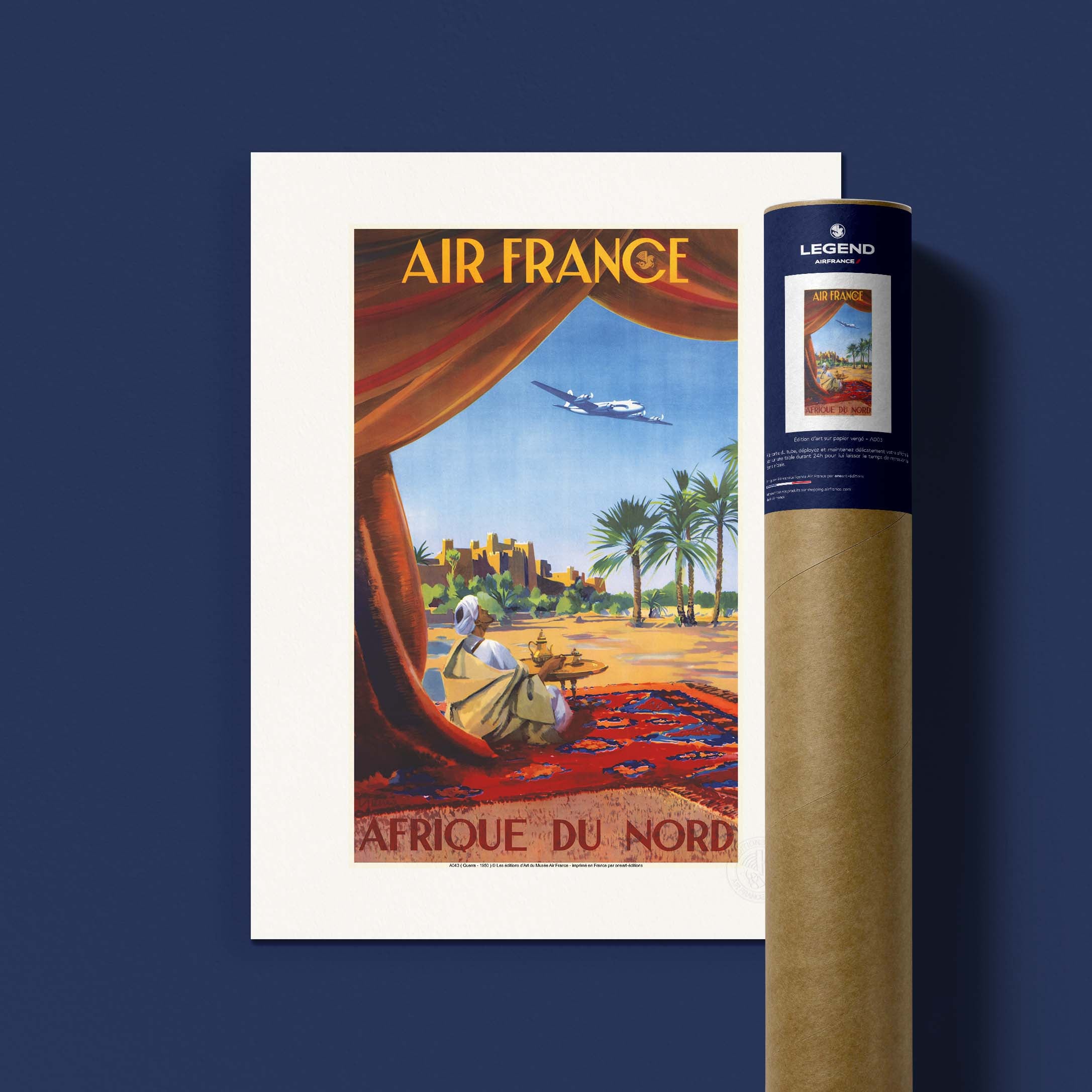 Air France poster - North Africa