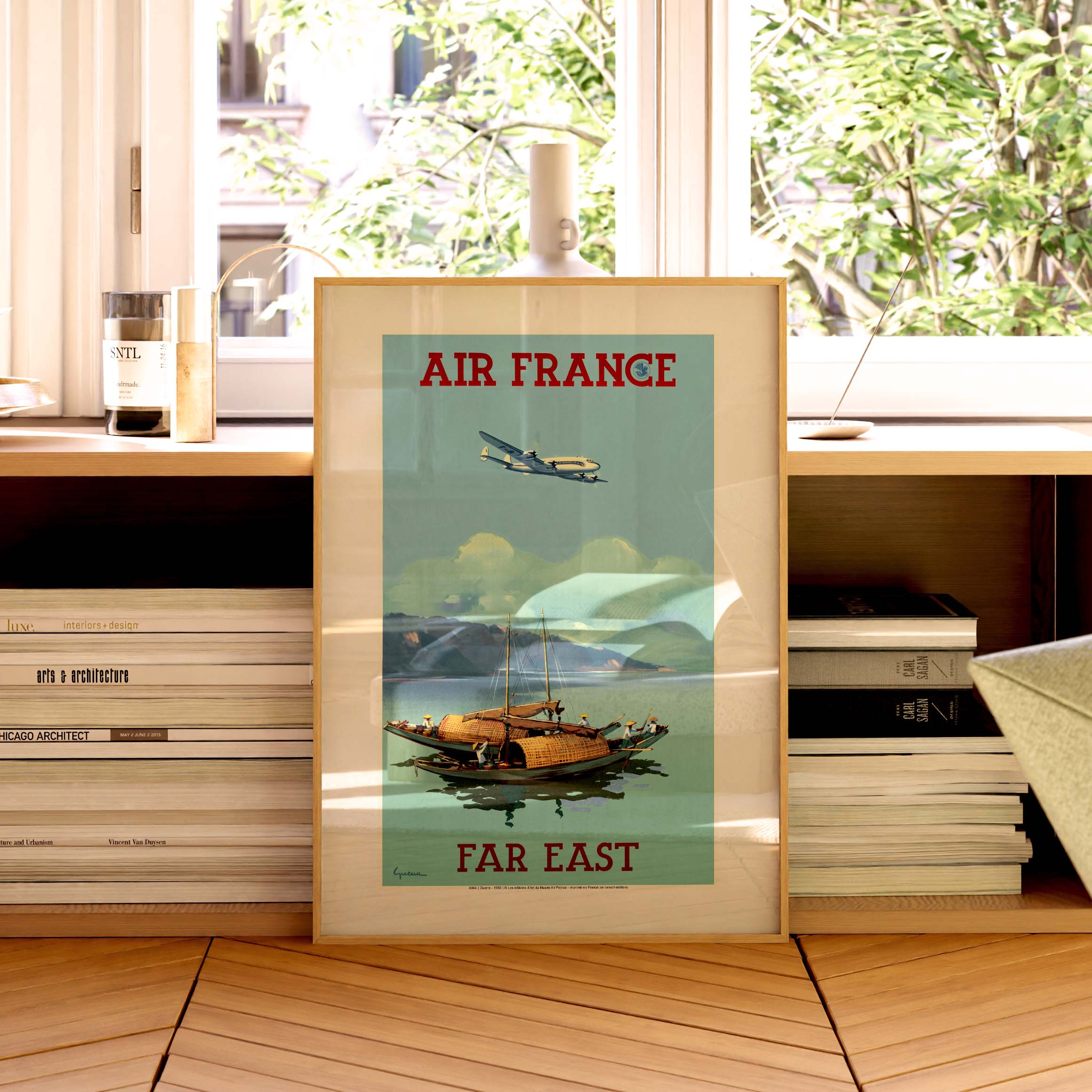 Affiche Air France - Extrême Orient-oneart.fr