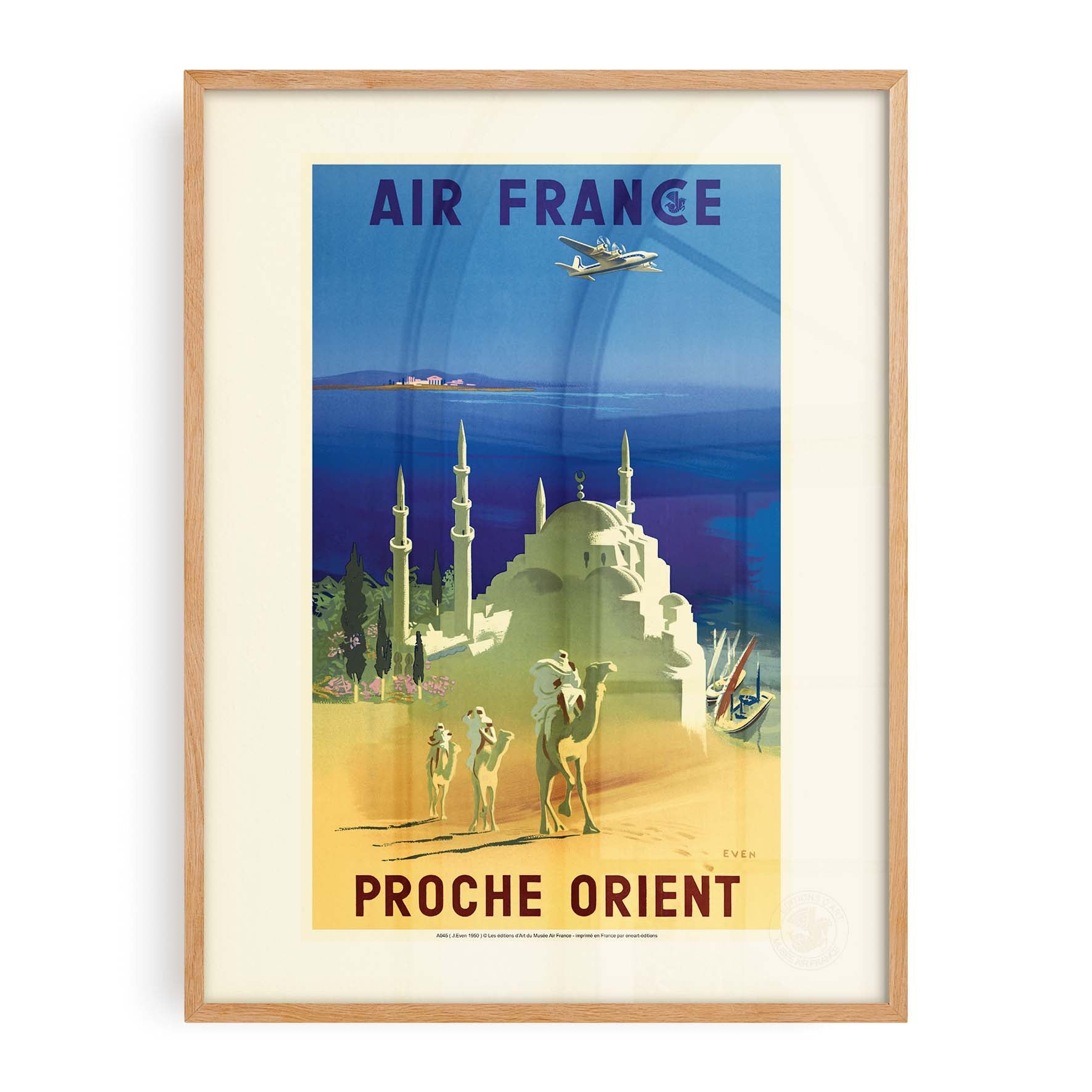 Affiche Air France - Proche Orient-oneart.fr