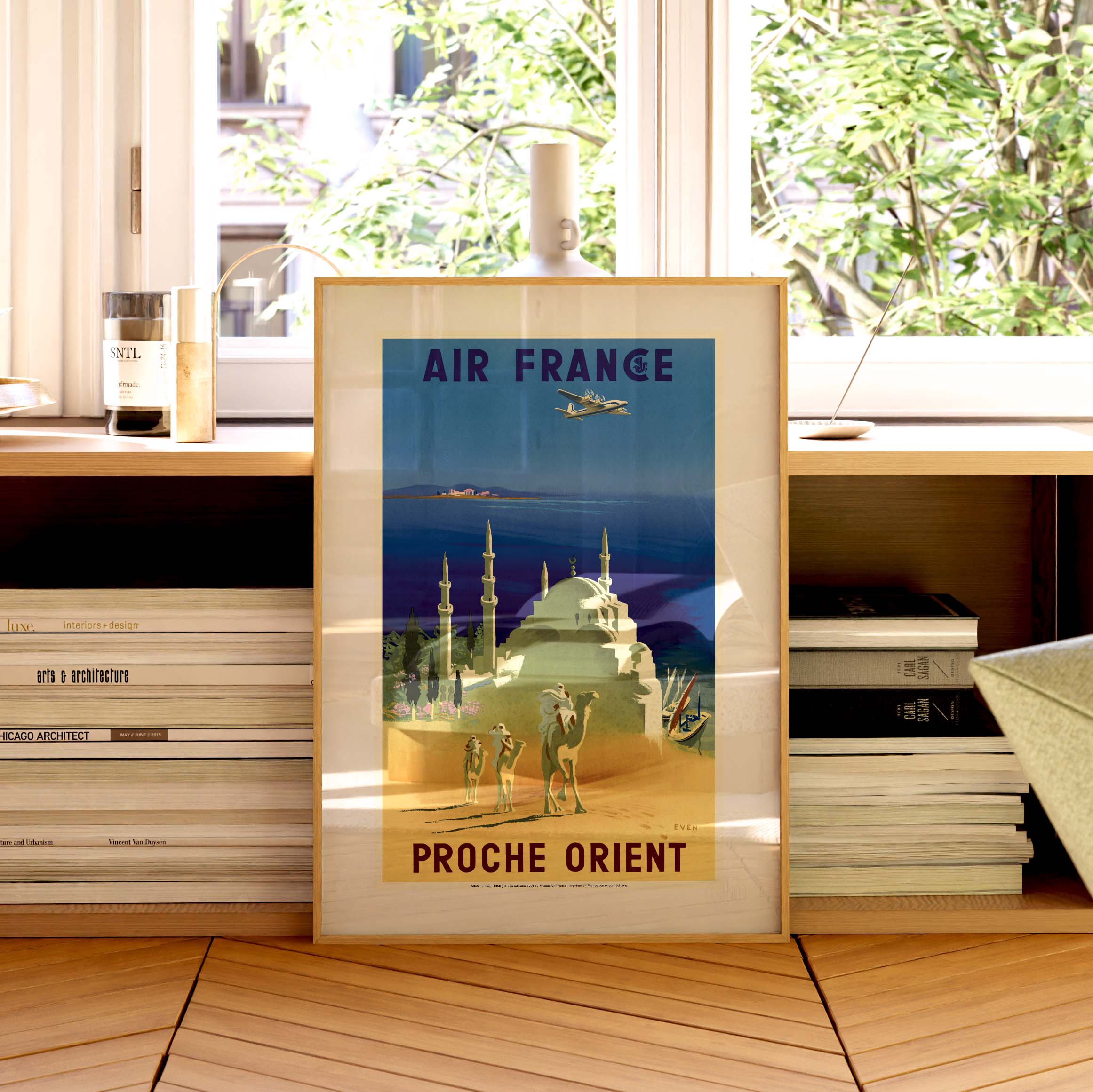 Affiche Air France - Proche Orient