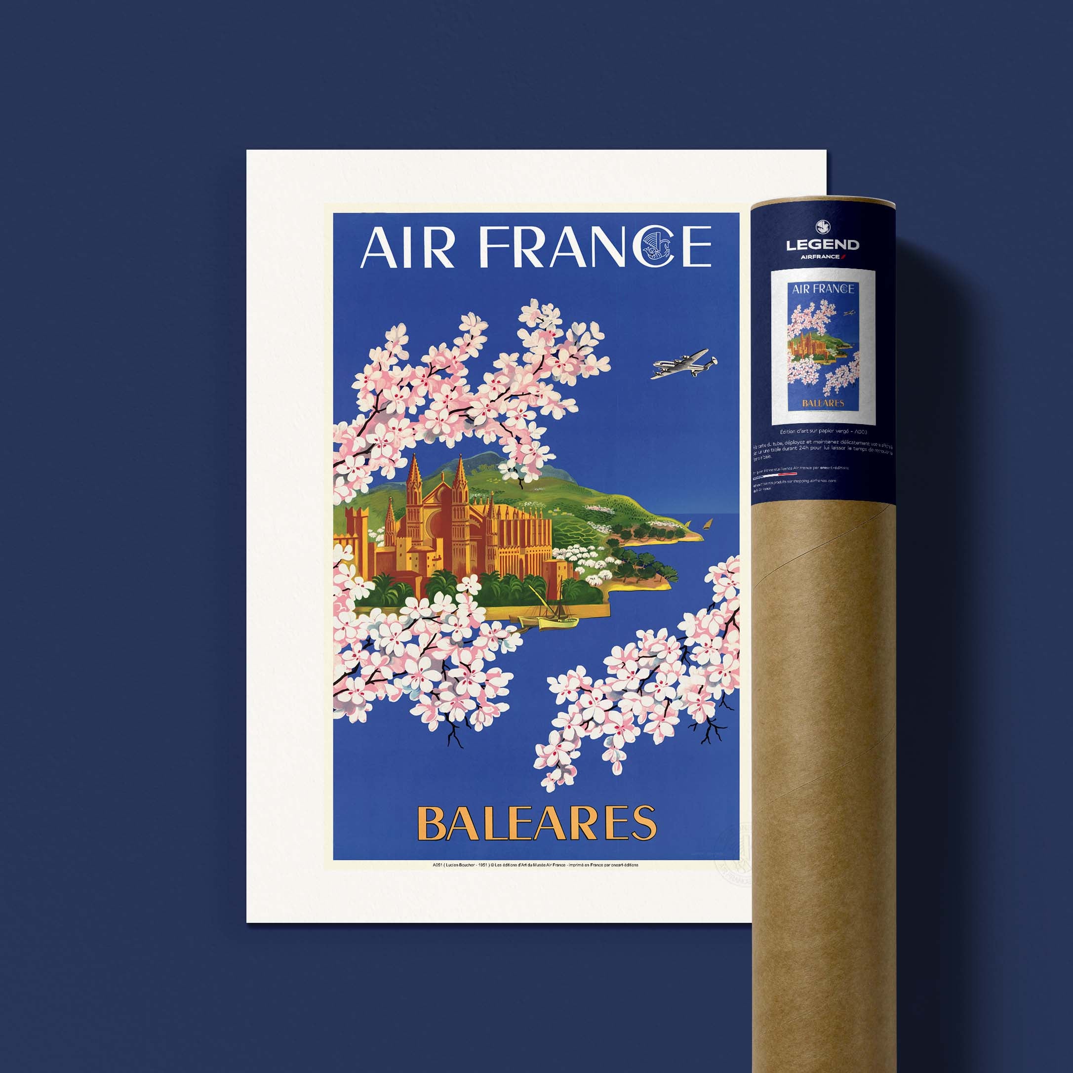 Air France Poster - Balearic Islands