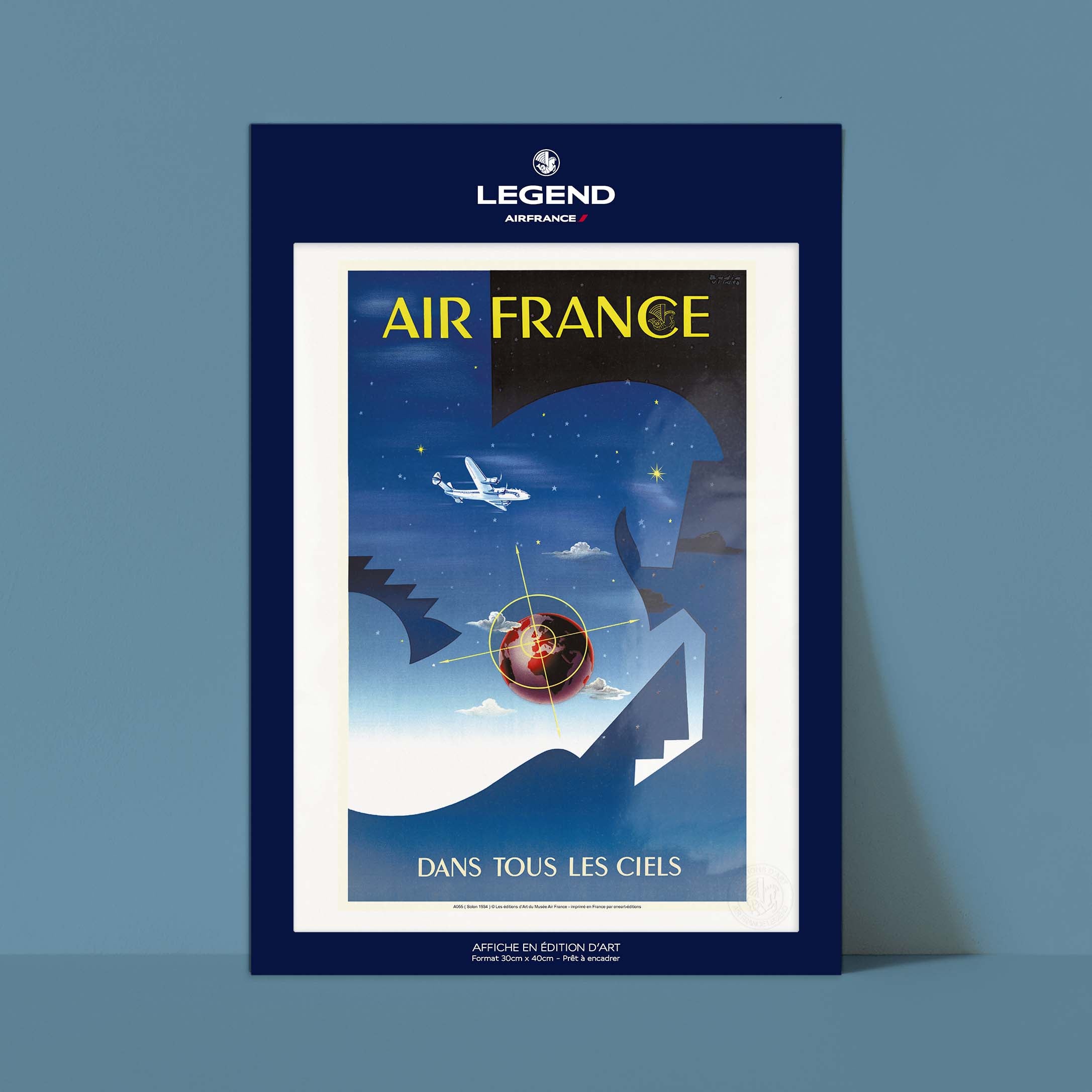 Air France poster - In all the skies