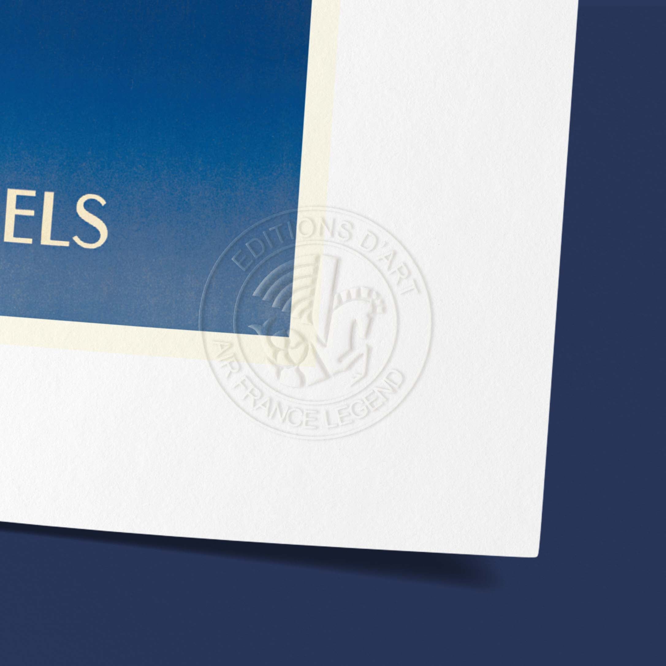 Affiche Air France - Dans tous les ciels
