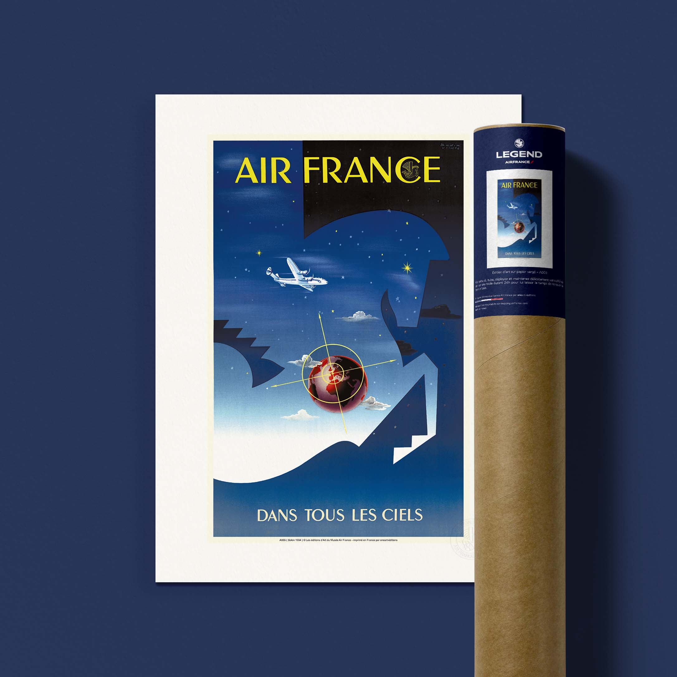 Air France poster - In all the skies