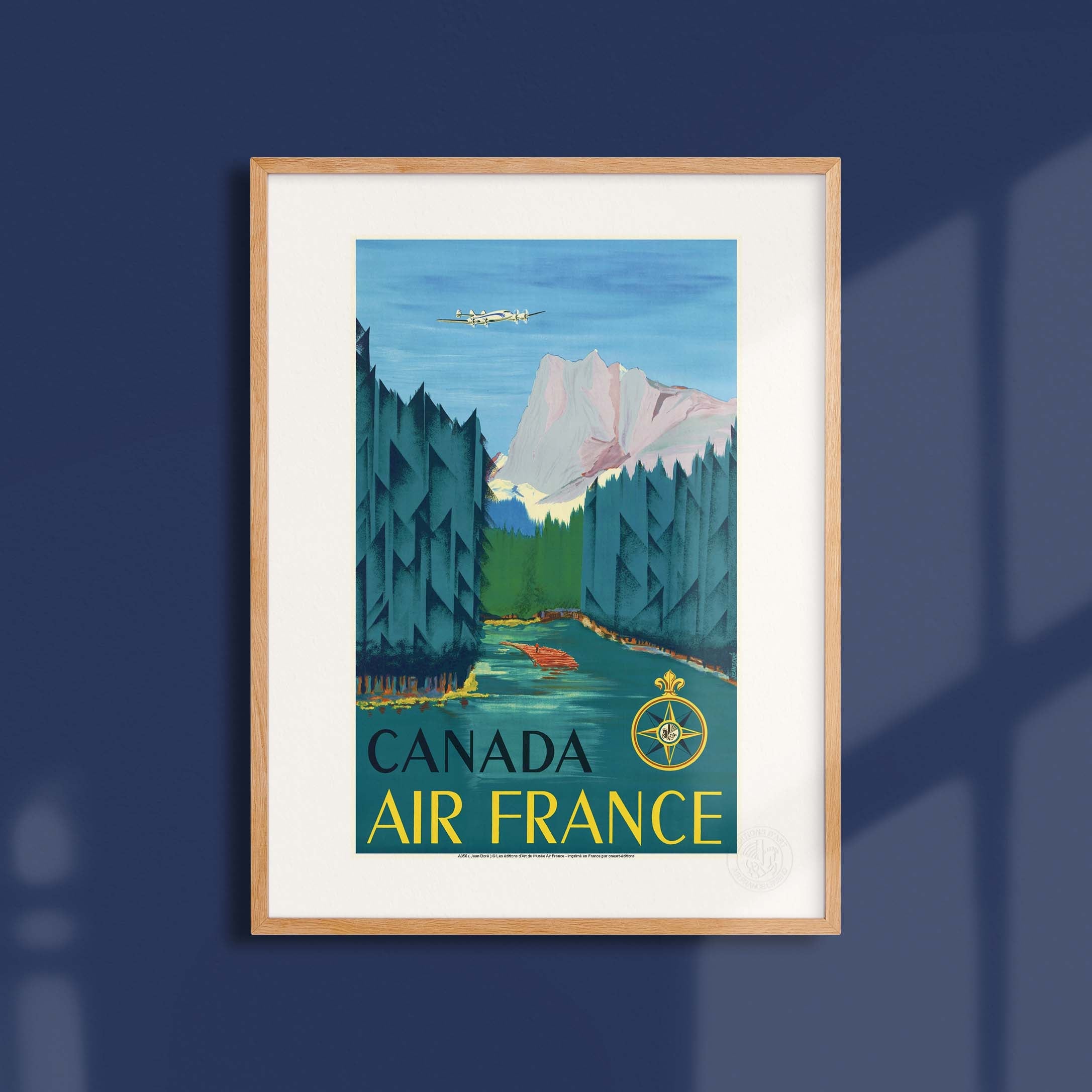 Affiche "Les Imparfaits" Air France - Canada