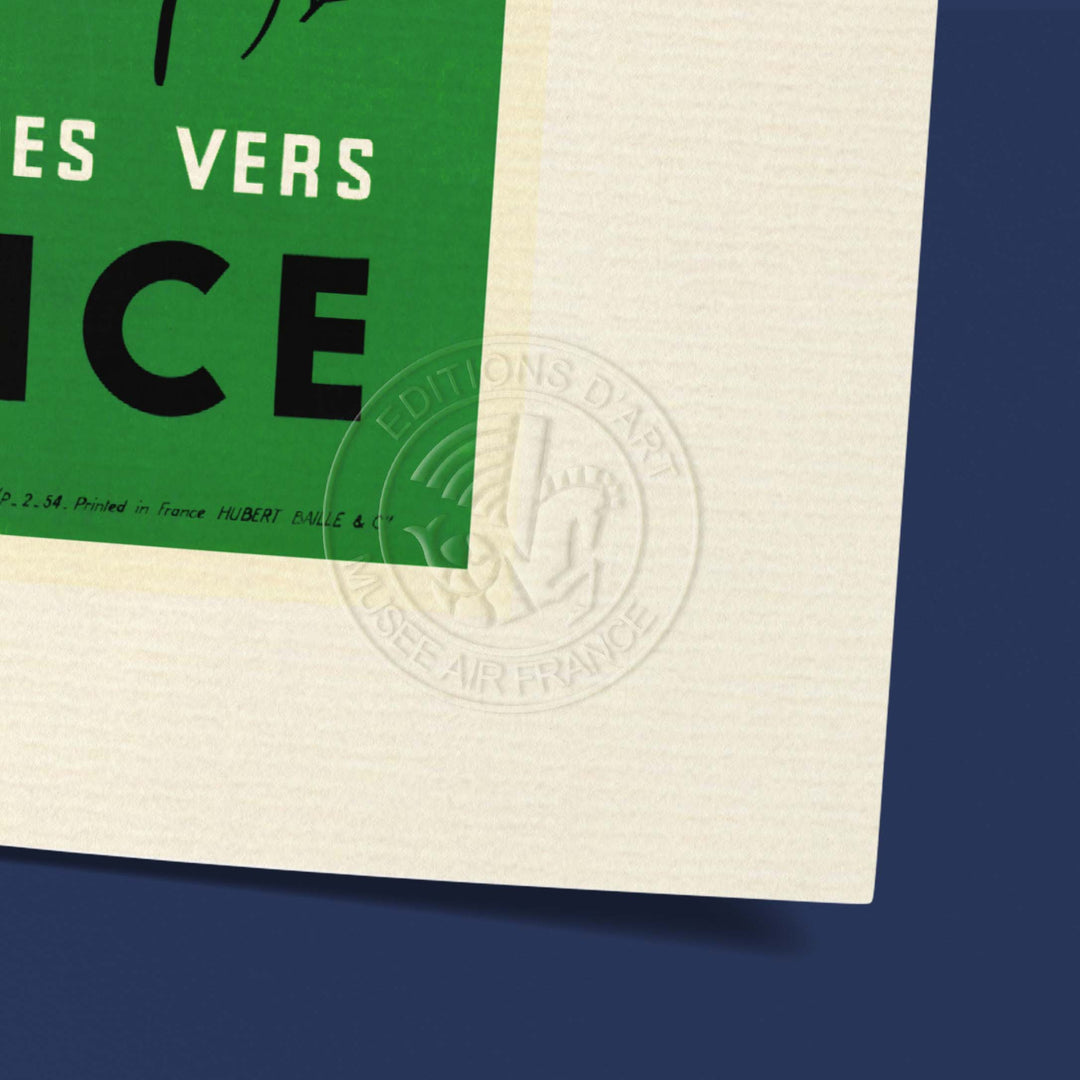 Affiche Air France - L'île Maurice