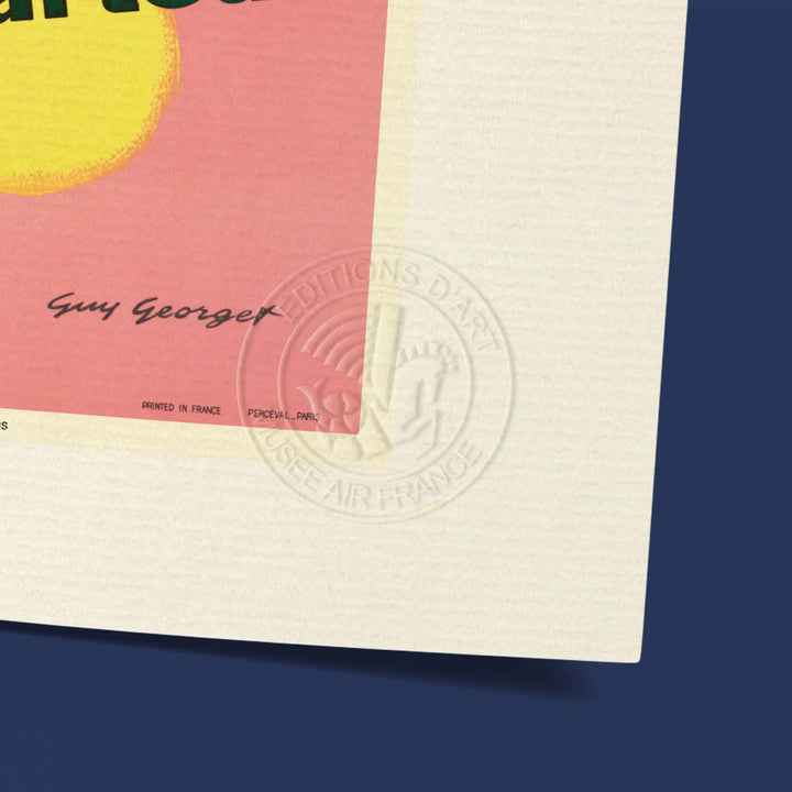 Affiche Air France - Transporte tout, partout