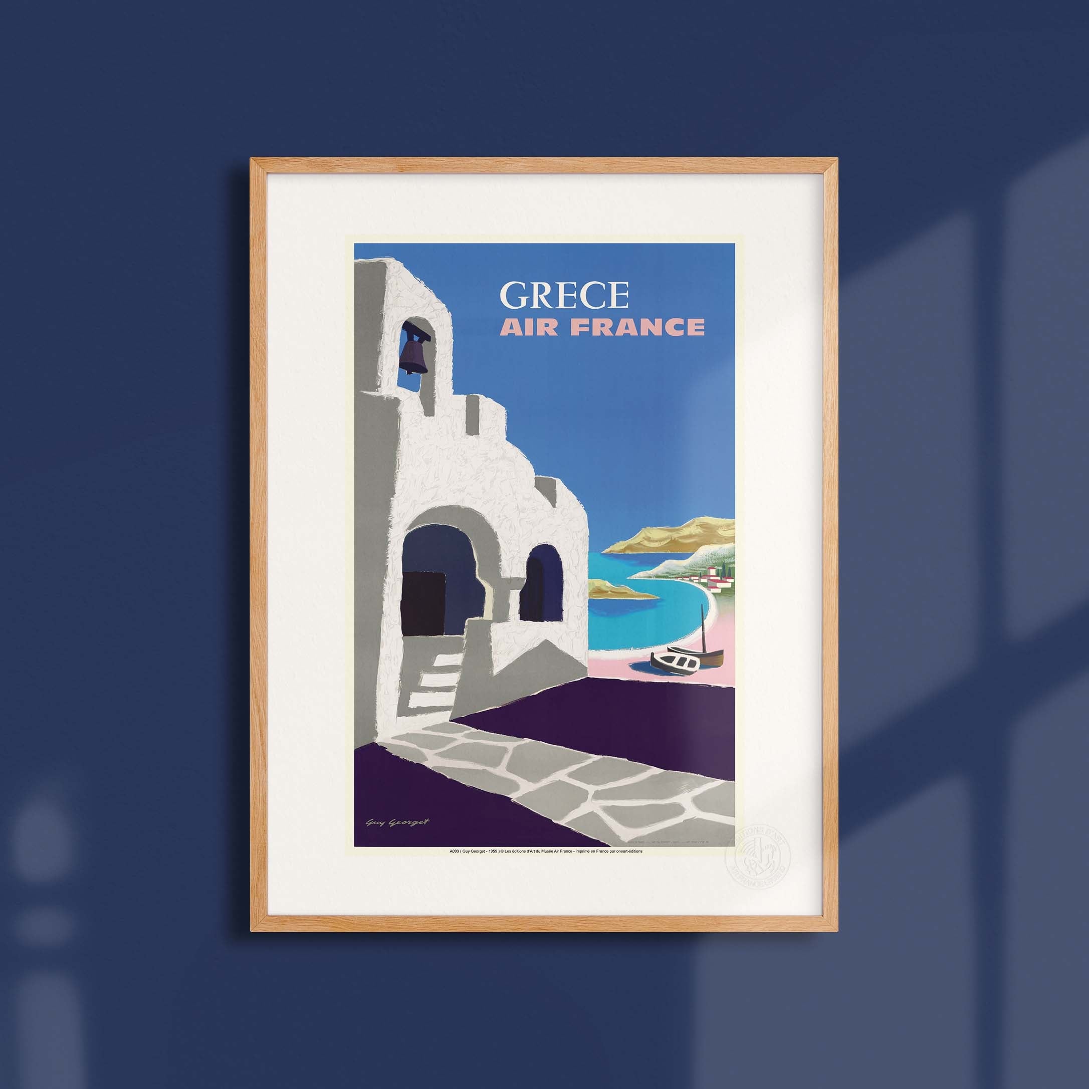 Affiche "Les Imparfaits" Air France - Grèce