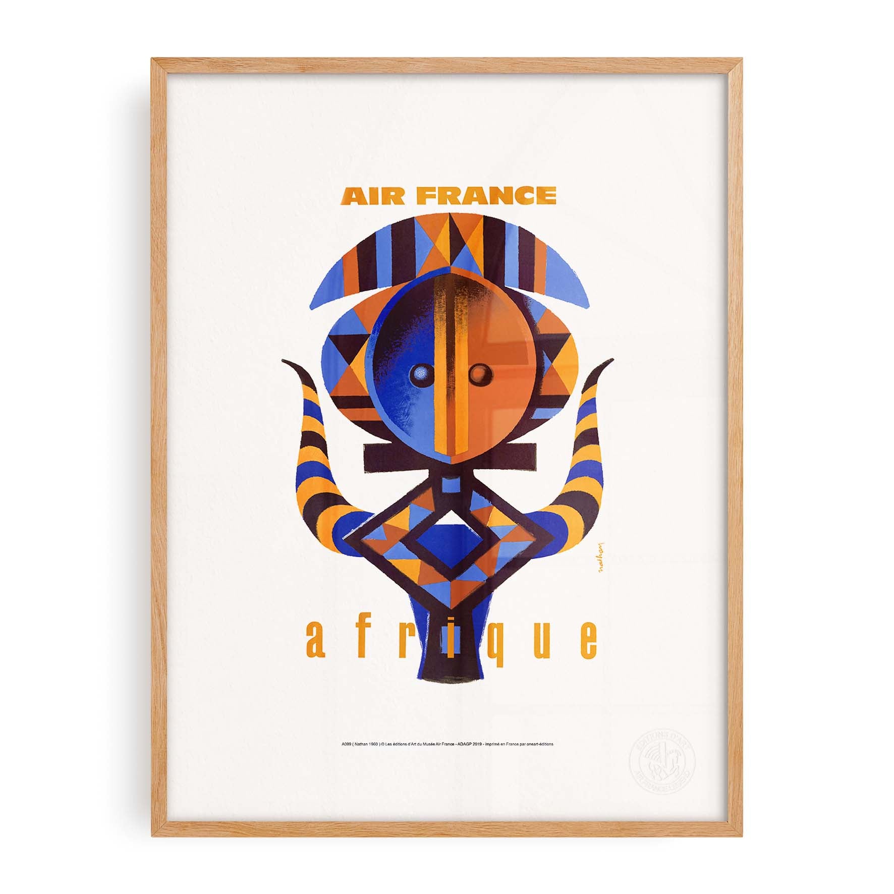 Air France poster - Africa
