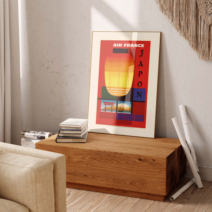 Affiche Air France - Japon