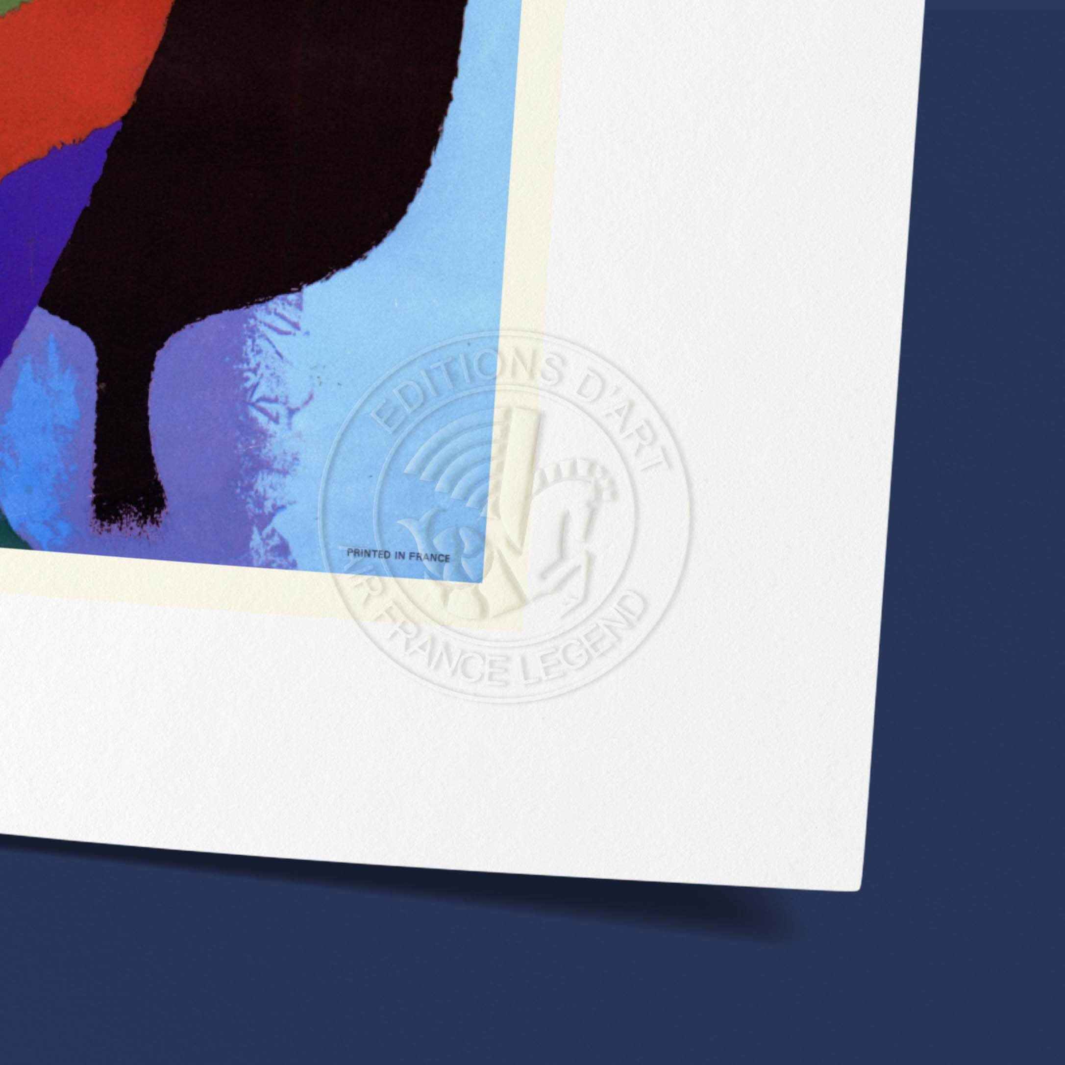 Affiche "Les Imparfaits" Air France - Les Caraïbes