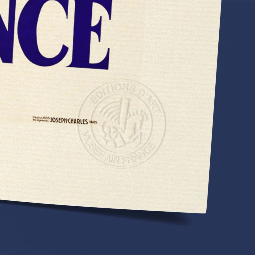 Affiche Air France - Première Affiche de la compagnie