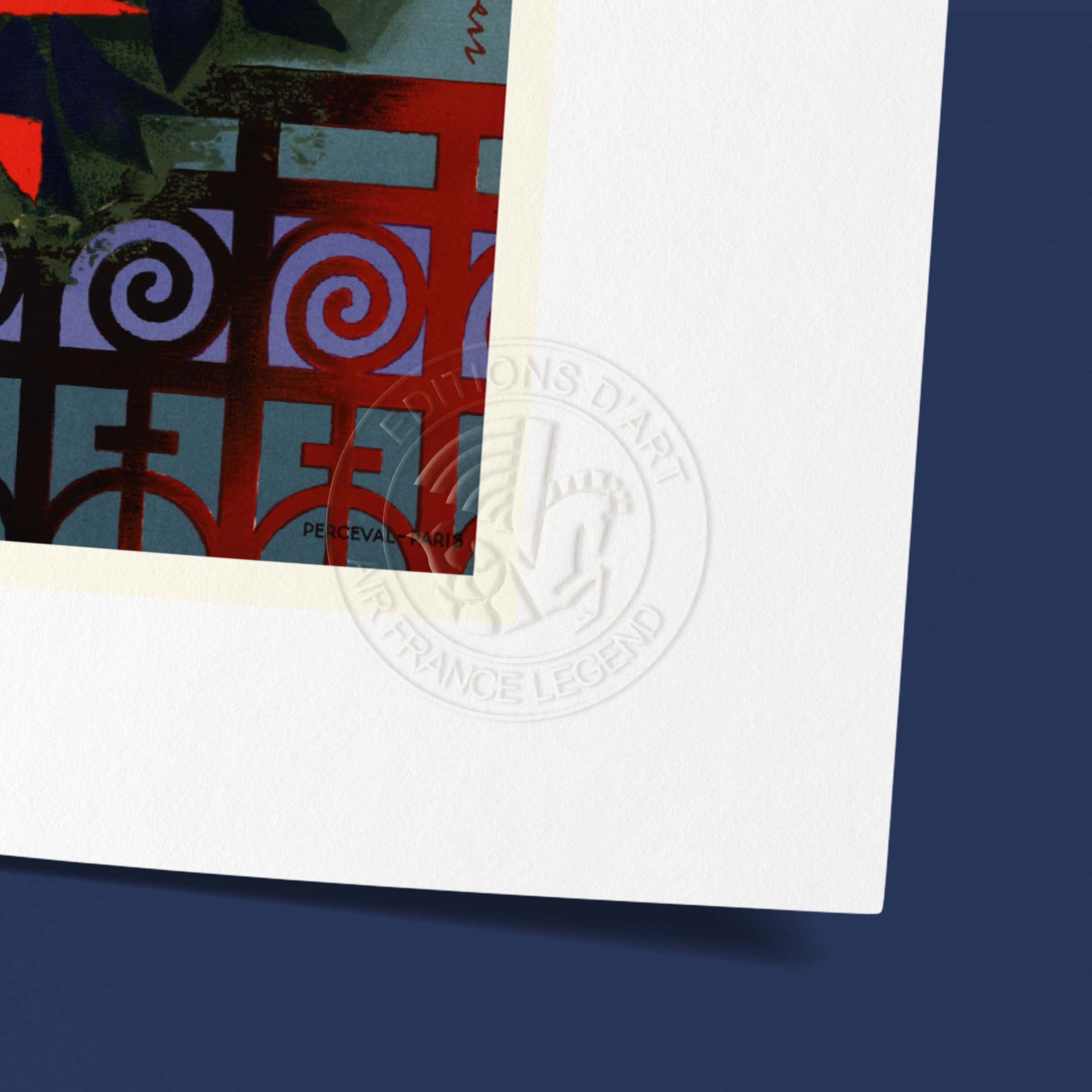 Affiche "Les Imparfaits" Air France - Paris