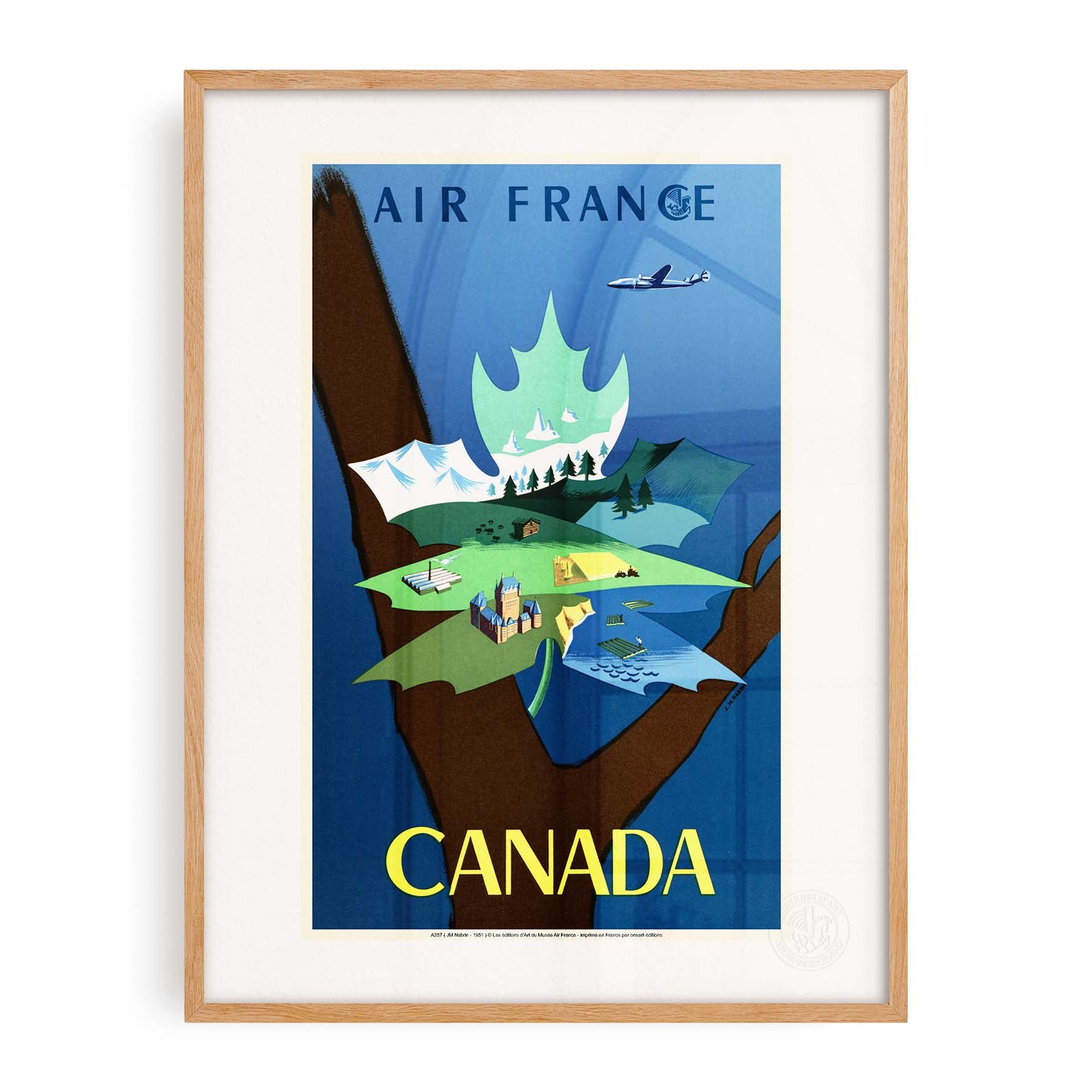 Air France poster - Canada