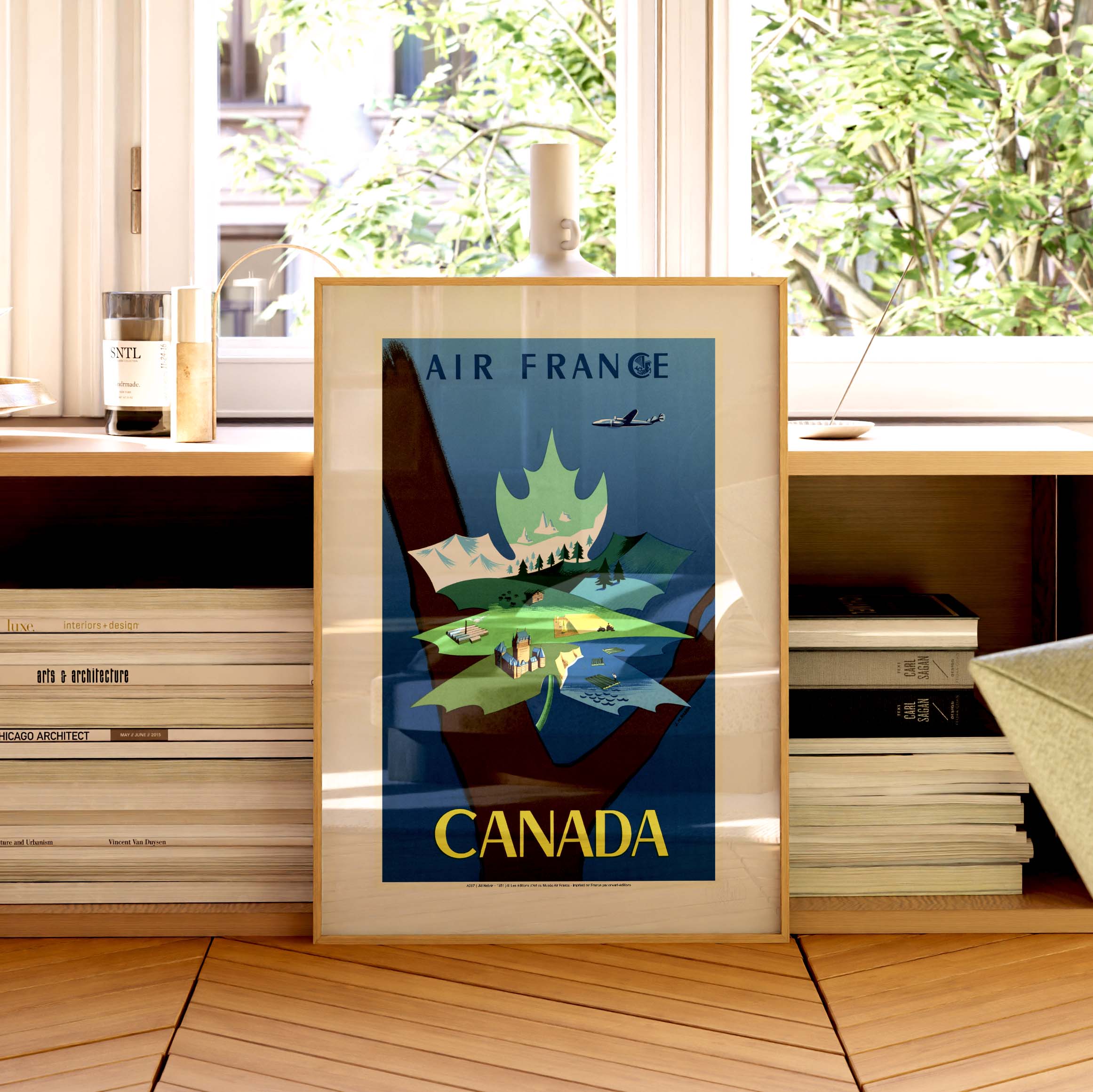 Affiche Air France - Canada