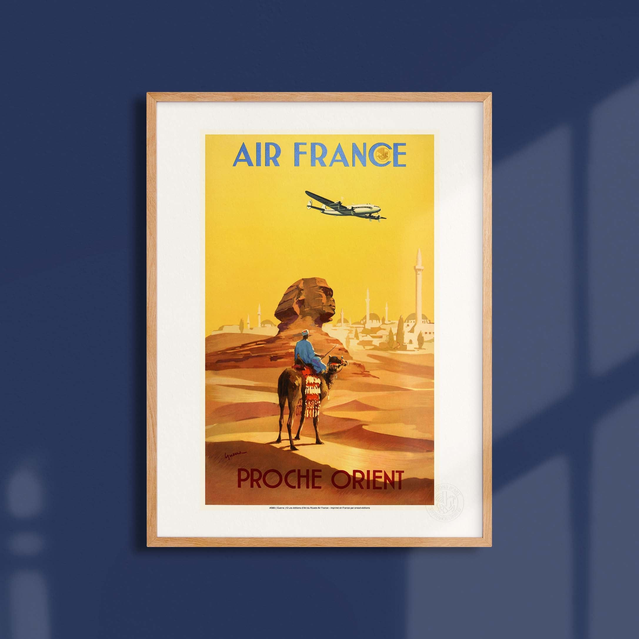 Affiche "Les Imparfaits" Air France - Sphinx