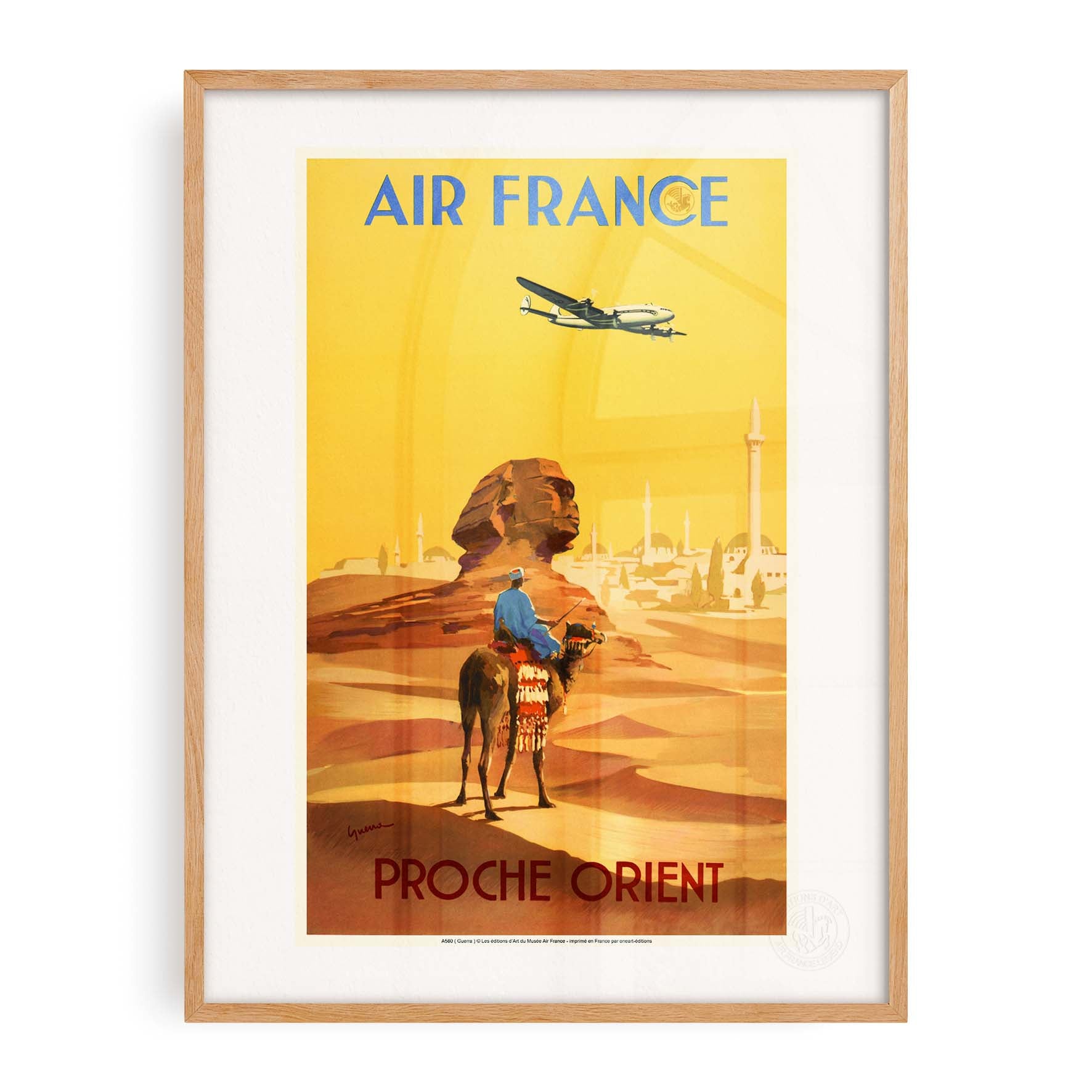 Affiche "Les Imparfaits" Air France - Sphinx