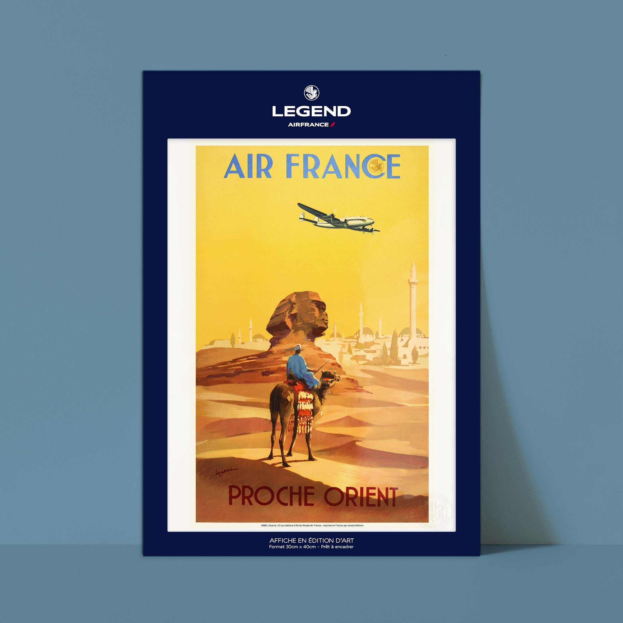 Affiche "Les Imparfaits" Air France - Sphinx