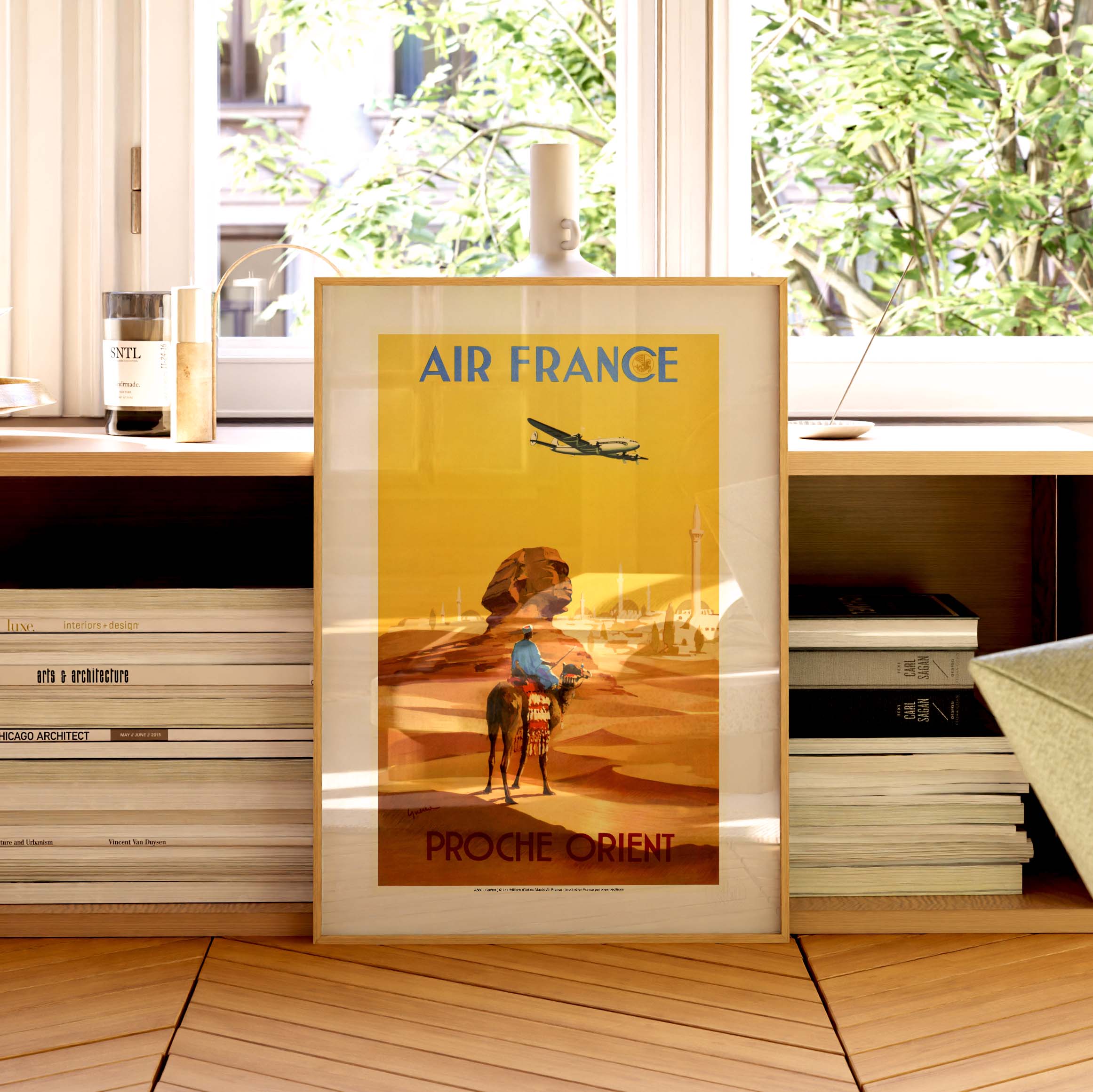 Affiche "Les Imparfaits" Air France - Sphinx
