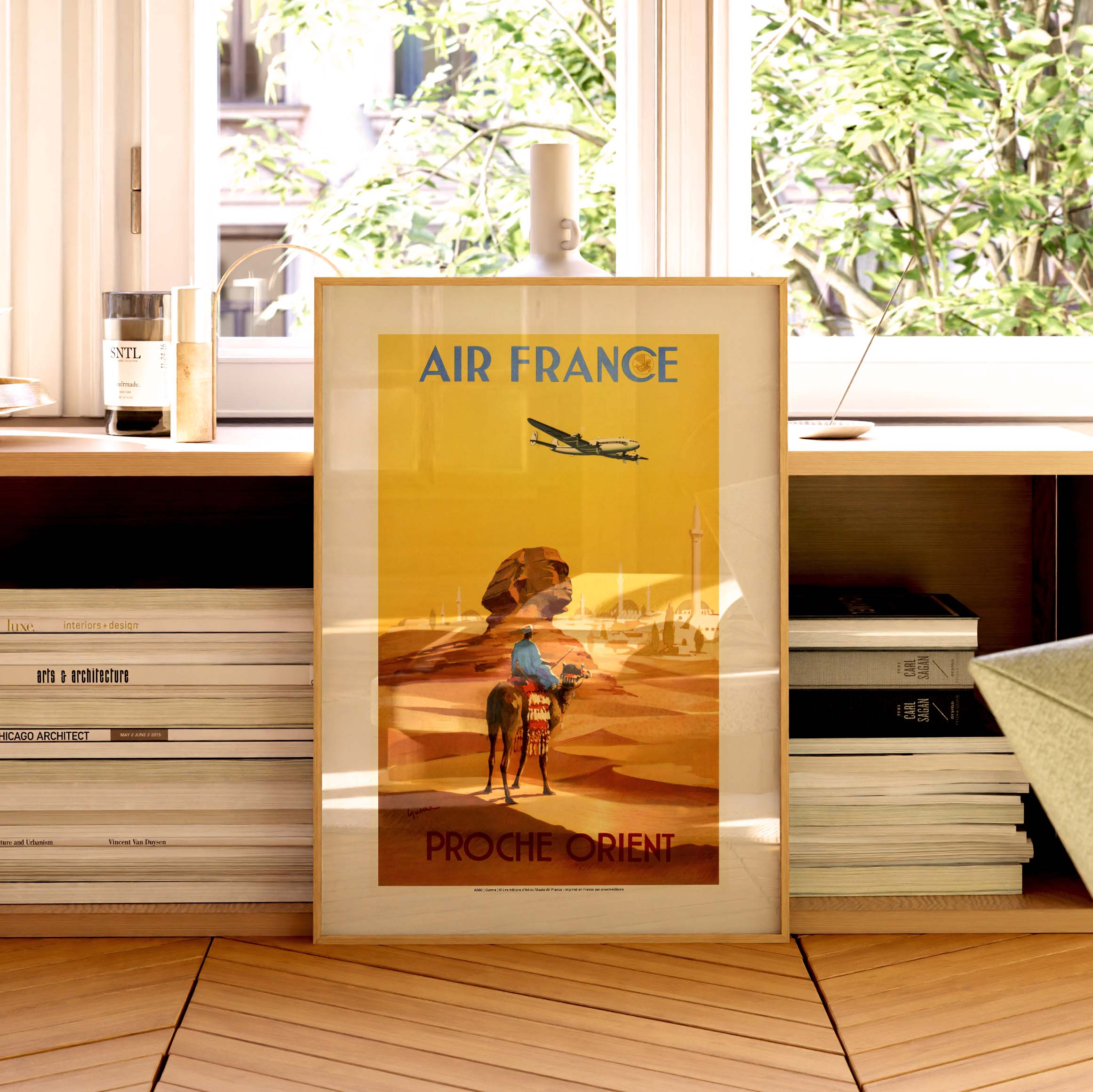 Affiche Air France - Sphinx-oneart.fr
