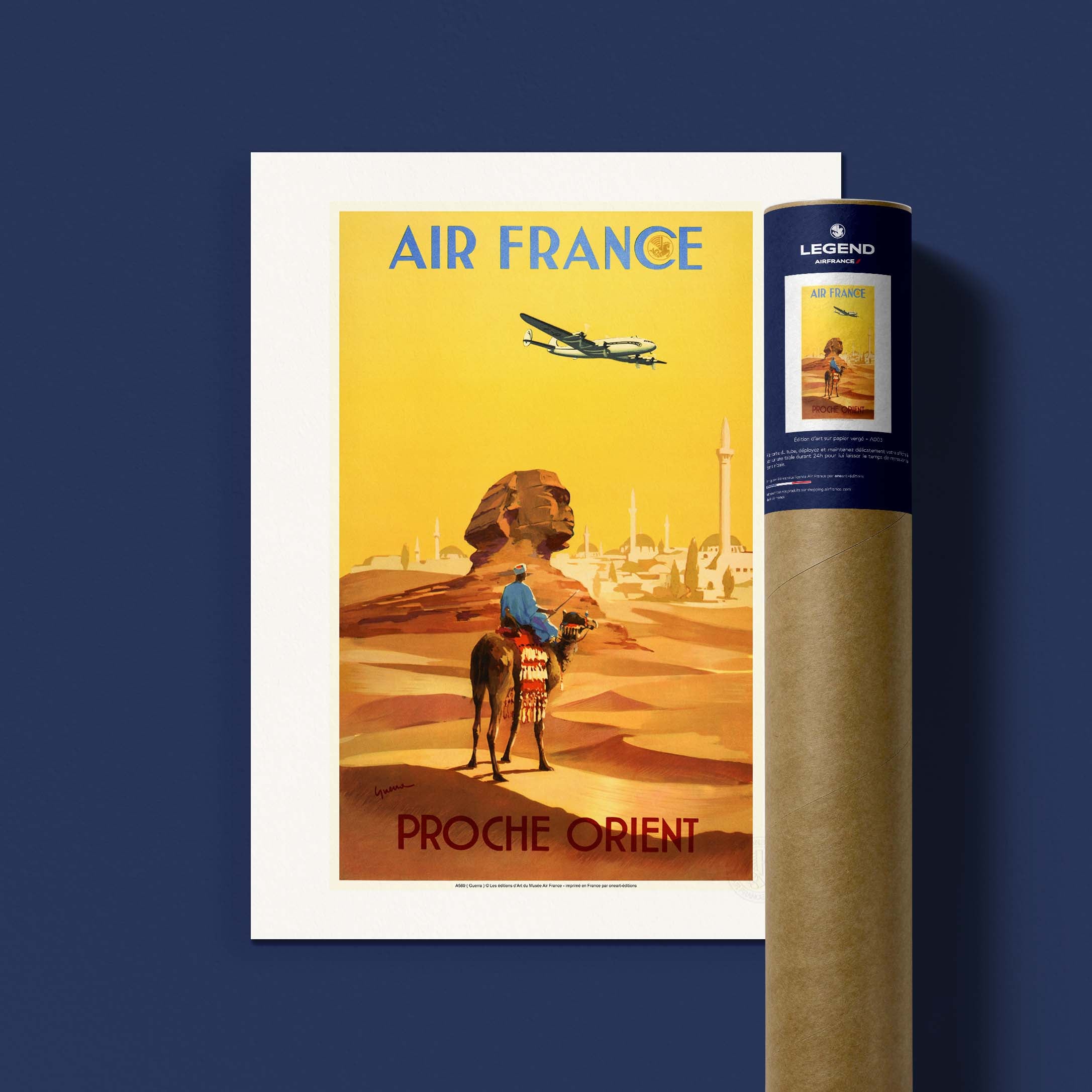 Air France poster - Sphinx