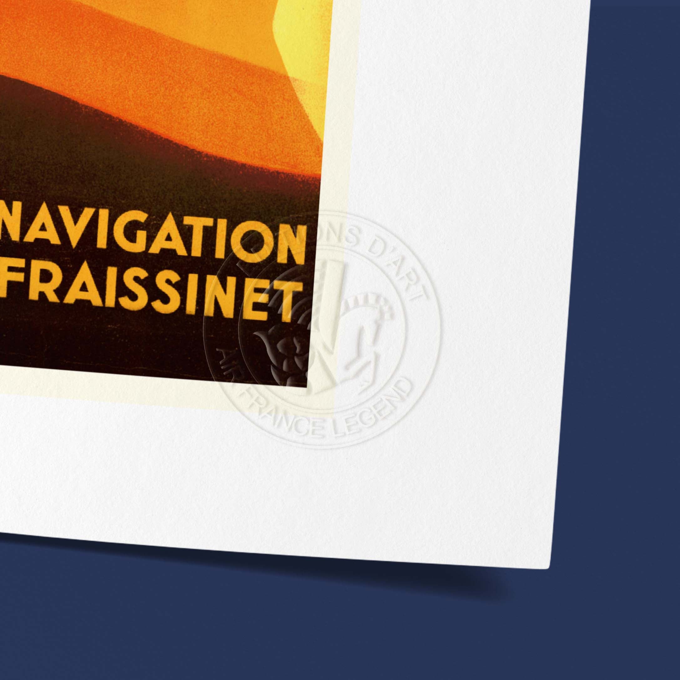 Affiche Air France - Dakar, Niamey, Cotonou,…