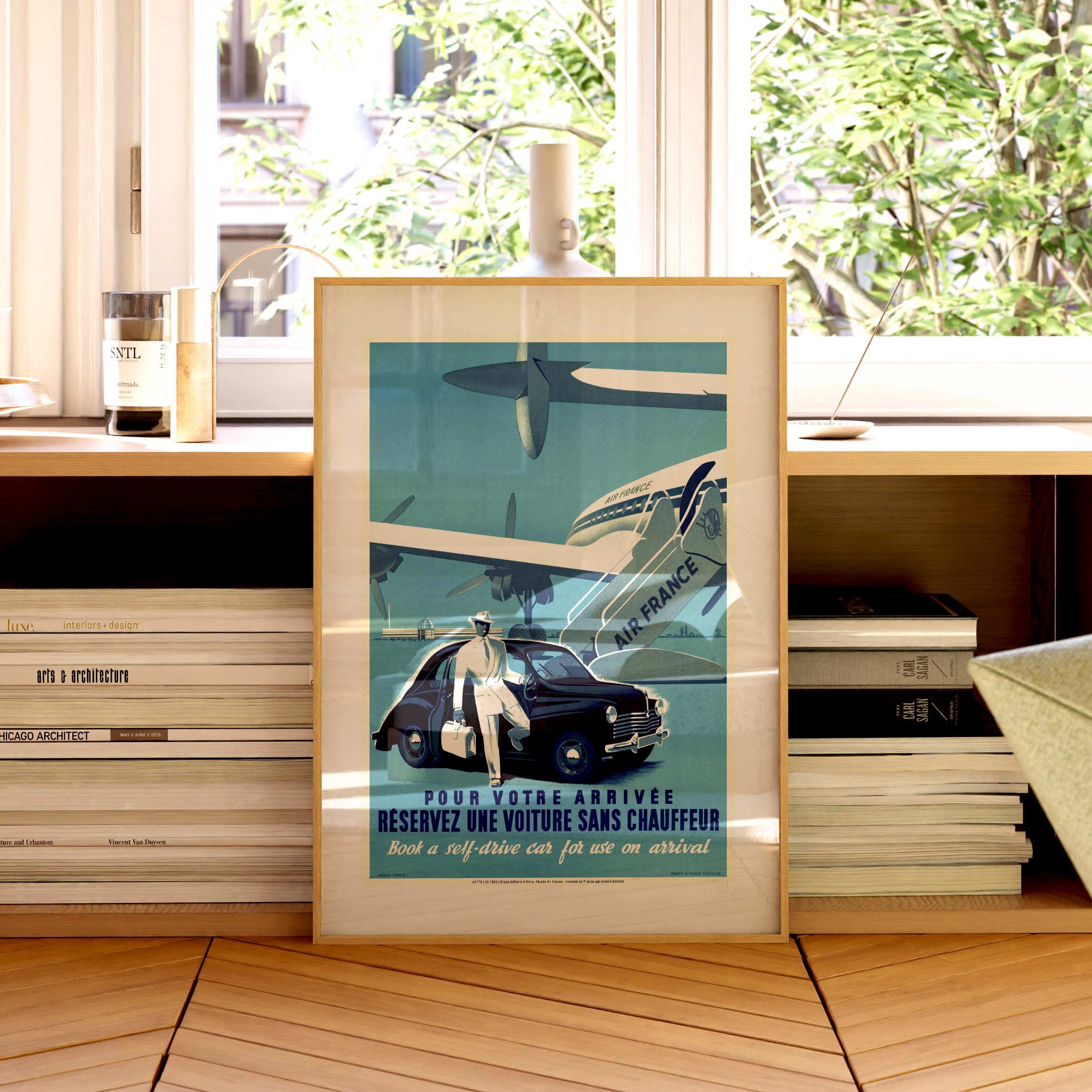 Affiche "Les Imparfaits" Air France - Pour votre arrivée