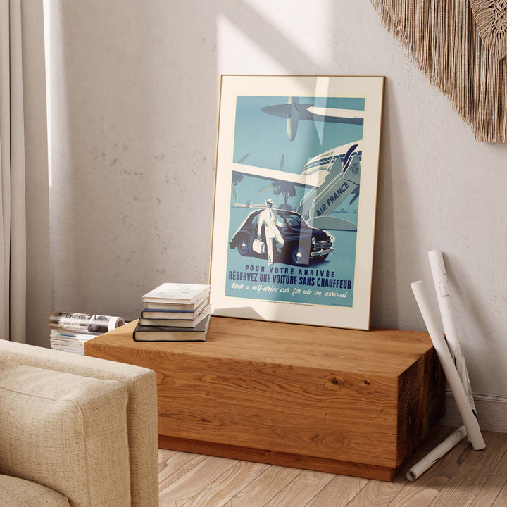 Affiche Air France - Pour votre arrivée