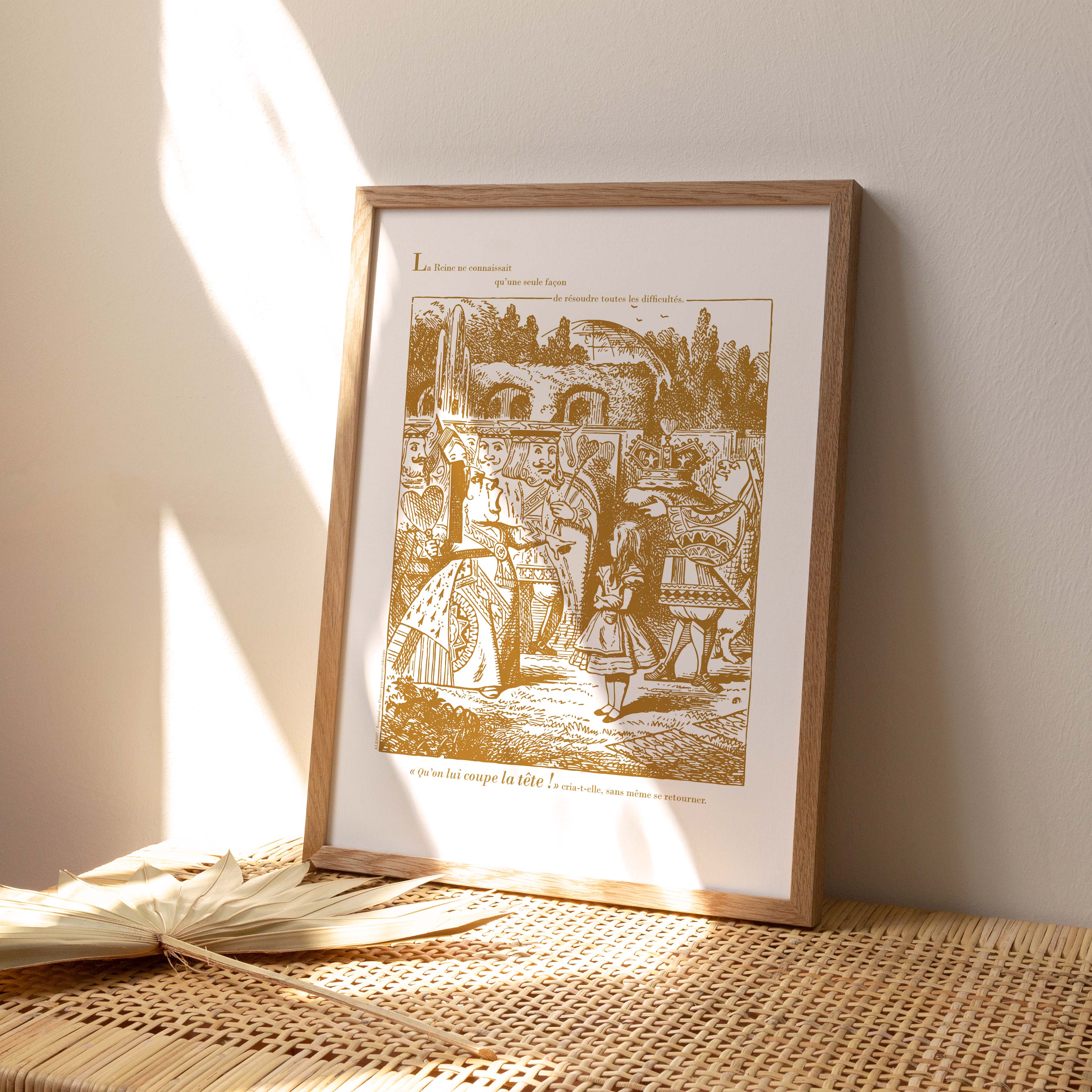 Affiche "Les Imparfaits" Alice - Qu'on lui coupe la tête !