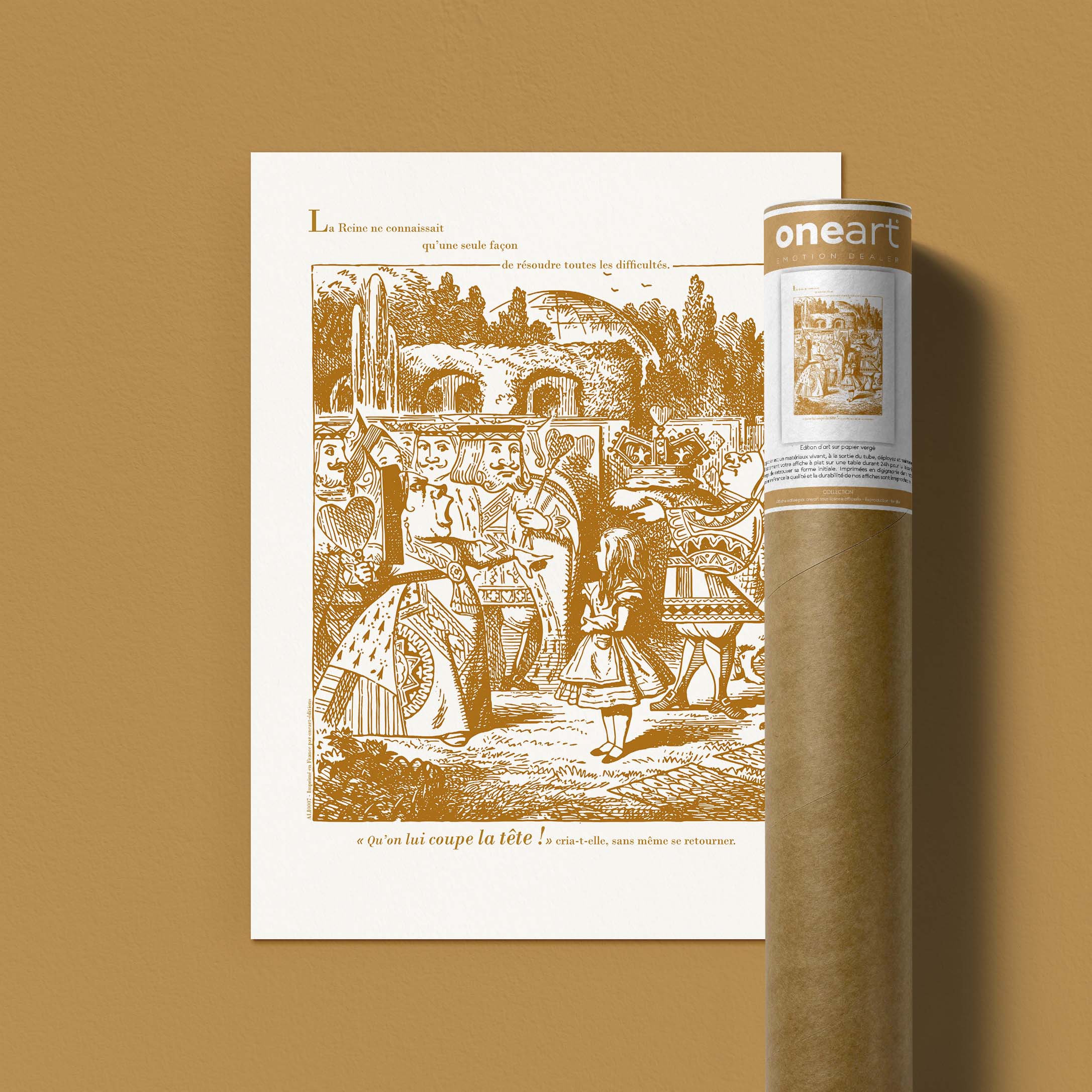 Affiche "Les Imparfaits" Alice - Qu'on lui coupe la tête !